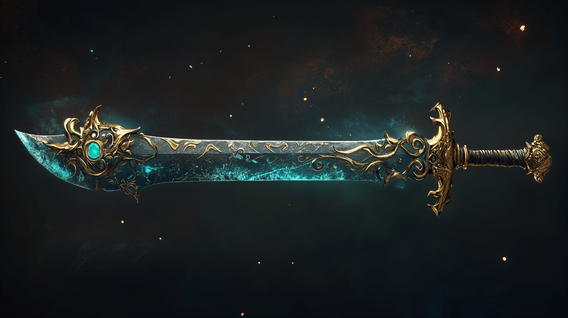 1920x1075 Enchanted Sword: A Fantasy 4K Ultra HD Wallpaper
