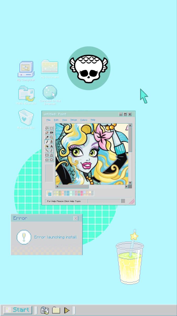 675x1200 monster high lagoona blue wallpaper lockscreen