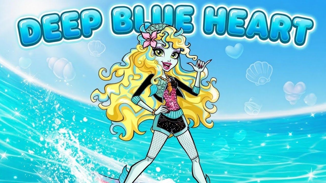 1280x720 Deep Blue Heart