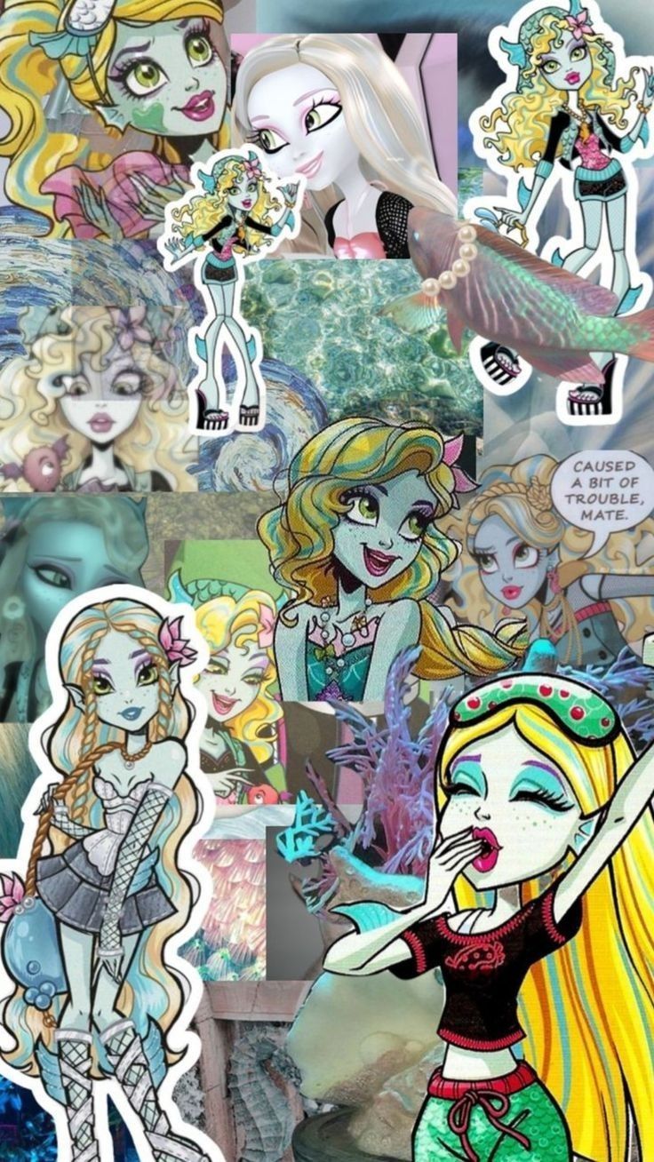 736x1308 Lagoona monster high background. Monster high lagoona wallpaper, Lagoona blue wallpaper, Wallpaper ideas