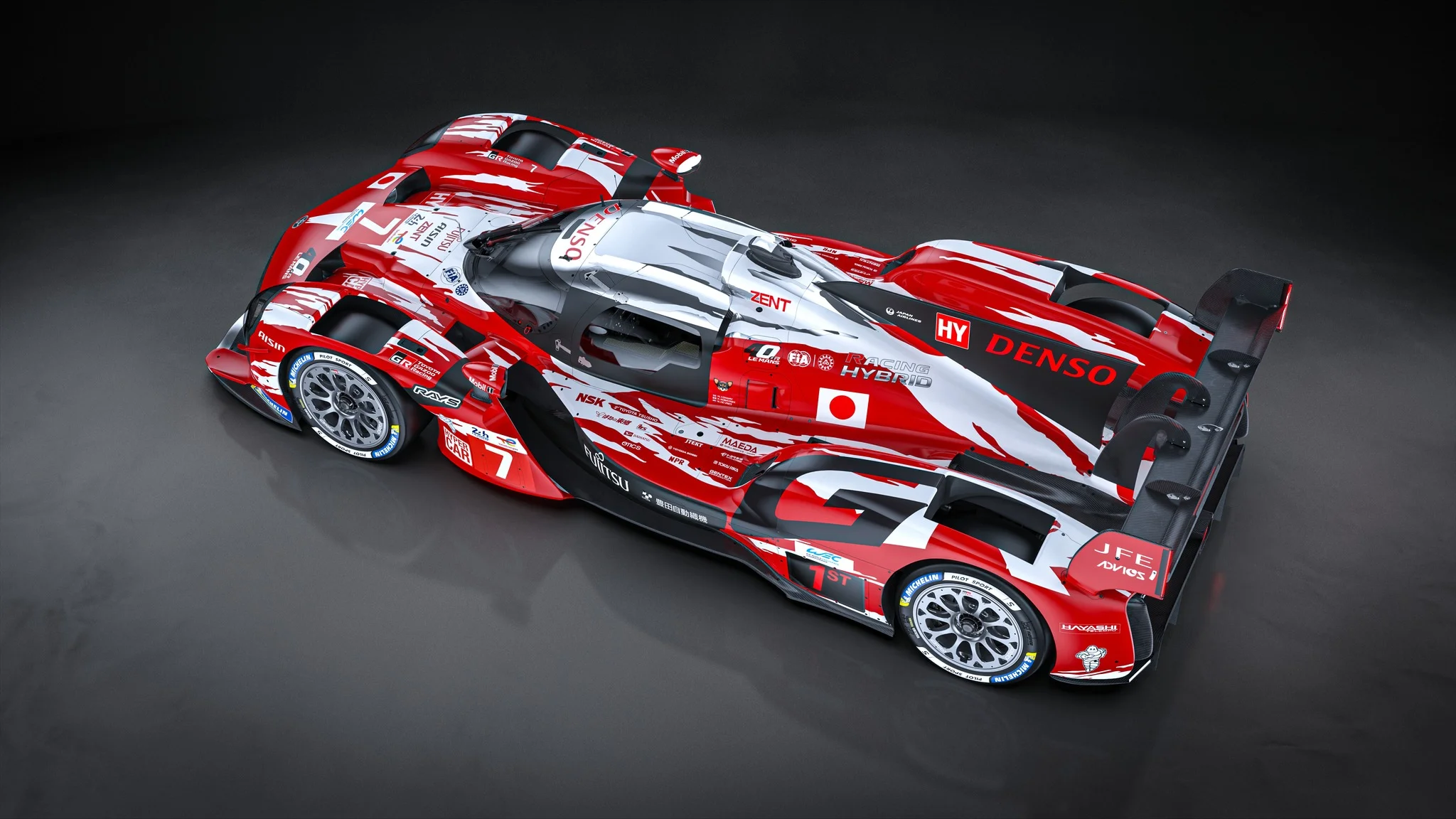2048x1152 GALLERY: Toyota's GT One Retro Inspired Livery For Le Mans
