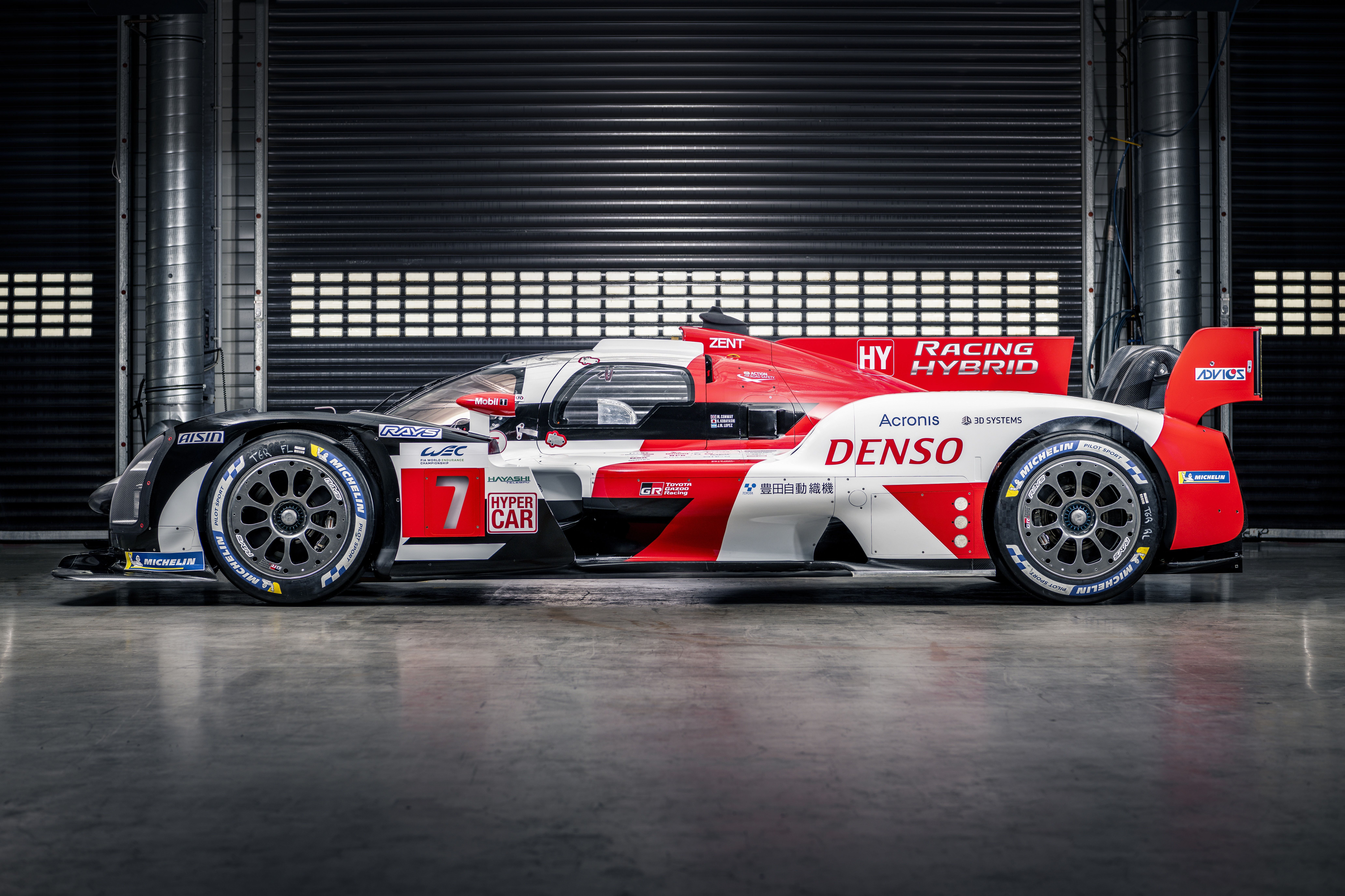 8256x5504 Free Toyota, side view 8K wallpaper for desktop and phone