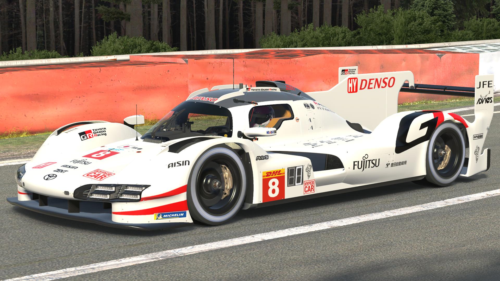 1920x1080 Toyota GR010 Hybrid 2024 White Porsche 963 GTP by Jasper De Jong