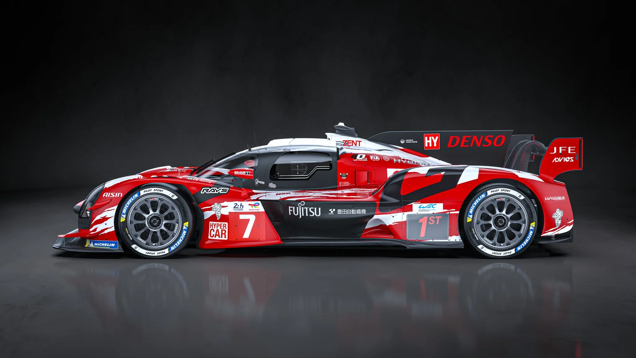 2048x1152 GALLERY: Toyota's GT One Retro Inspired Livery For Le Mans