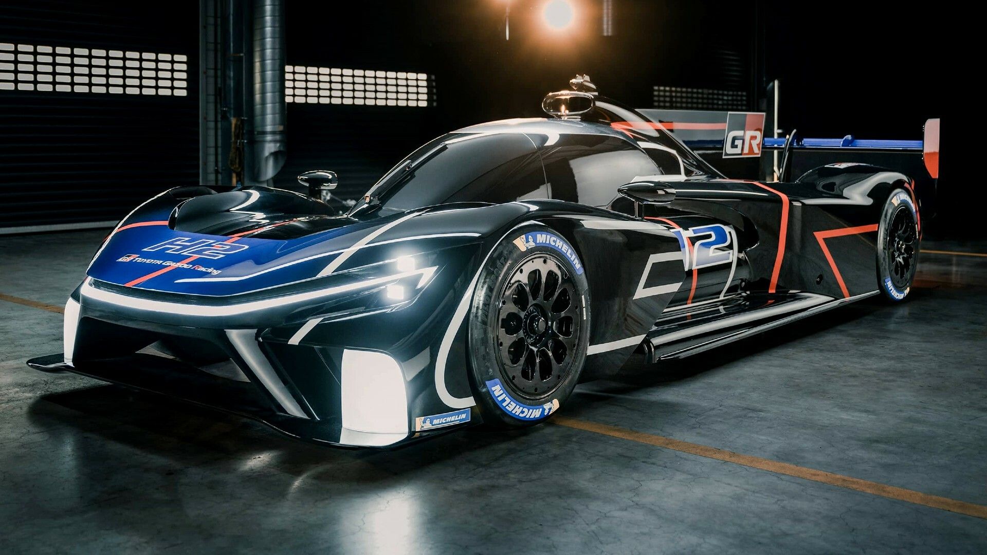 1920x1080 Toyota GR H2 Racing Concept Is A Hydrogen Powered Hybrid Racecar For Future Le Mans