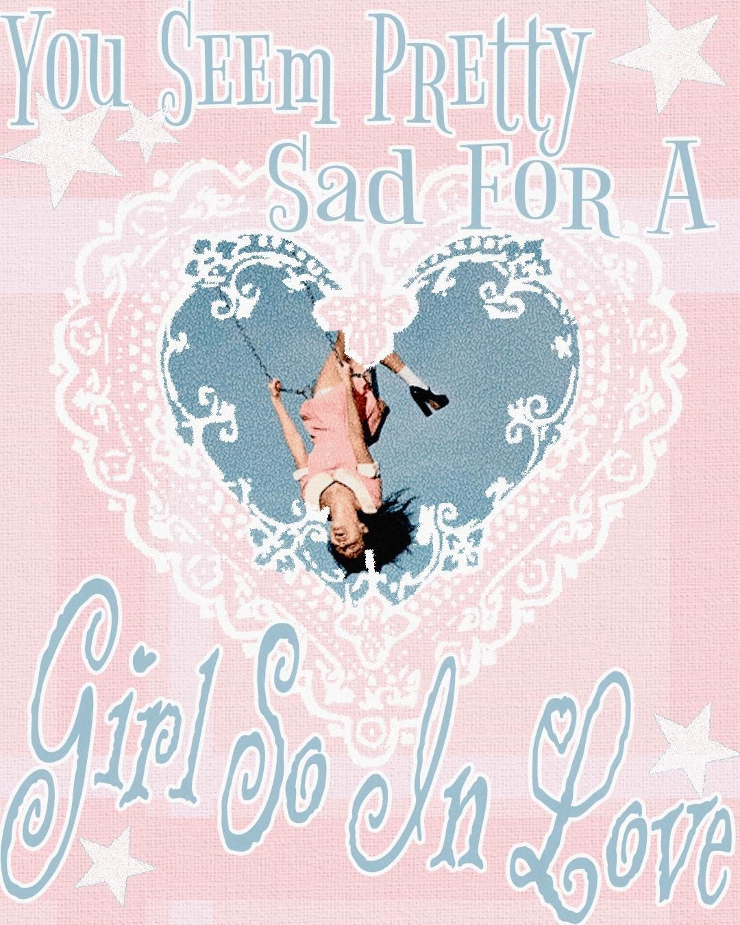 1080x1350 You Seem Pretty Sad for A Girl so in Love Olivia Rodrigo Print