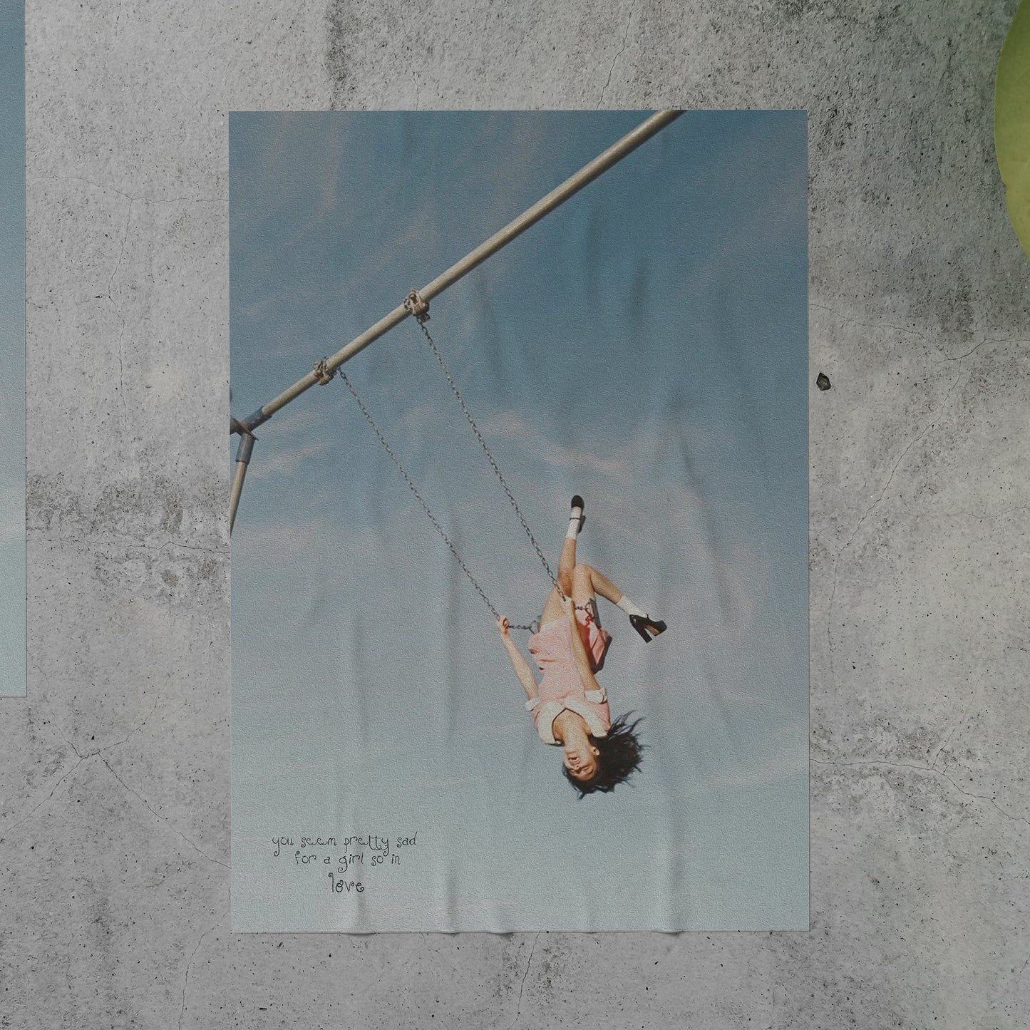 1445x1445 Olivia Rodrigo YOU SEEM PRETTY SAD FOR A GIRL SO IN LOVE Poster