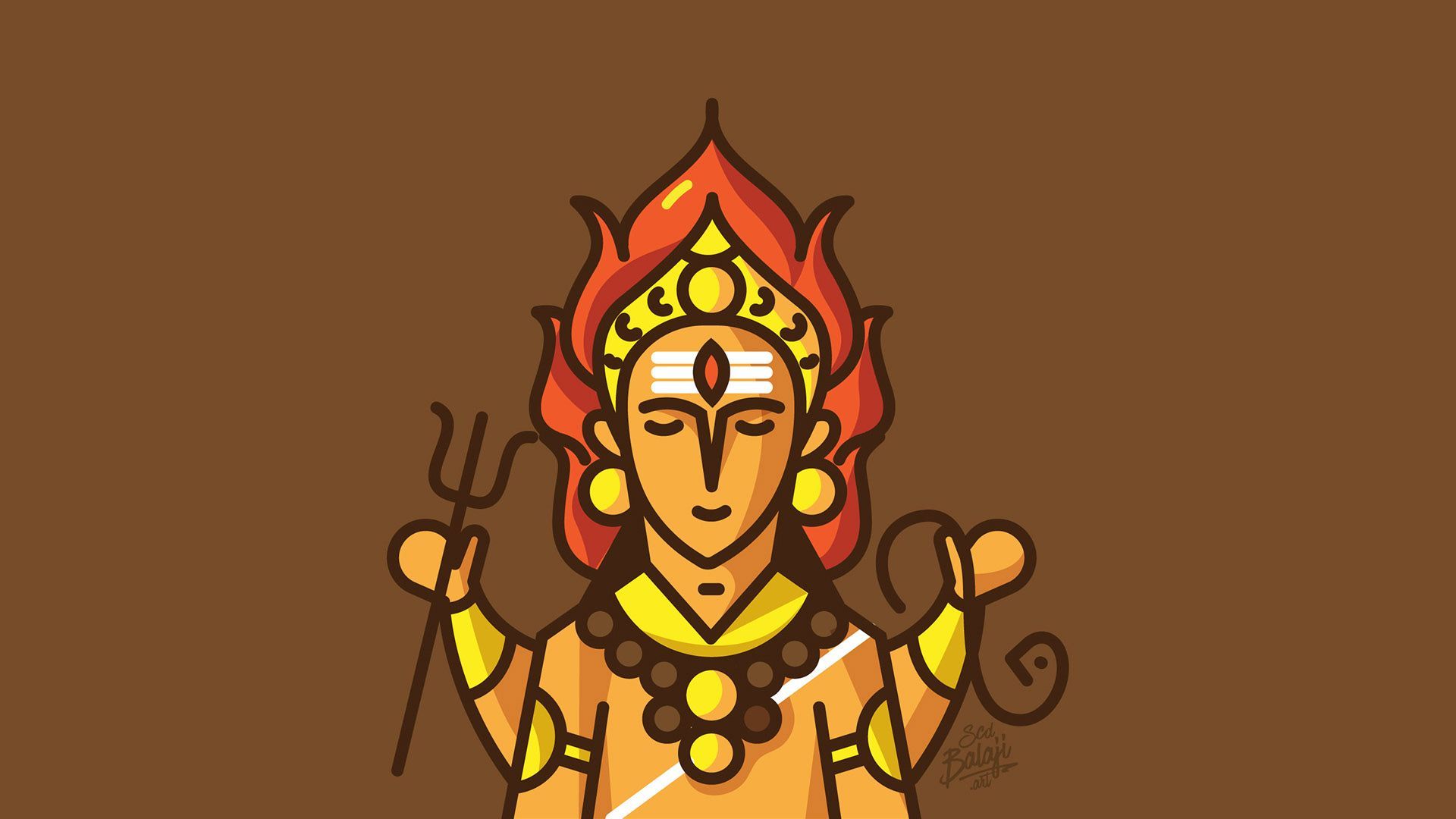 1920x1080 Bhairav Wallpaper