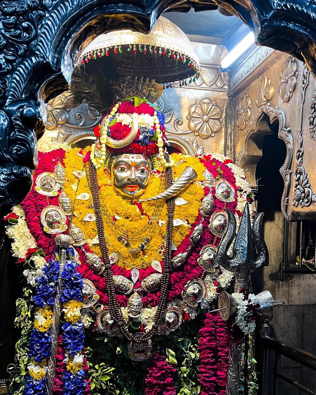 1080x1350 Varsha Singh on X: 16 powerful Mandirs of Baba Kaal Bhairav 1. Shree Kaal Bhairav Mandir Varanasi, UttarPradesh / X