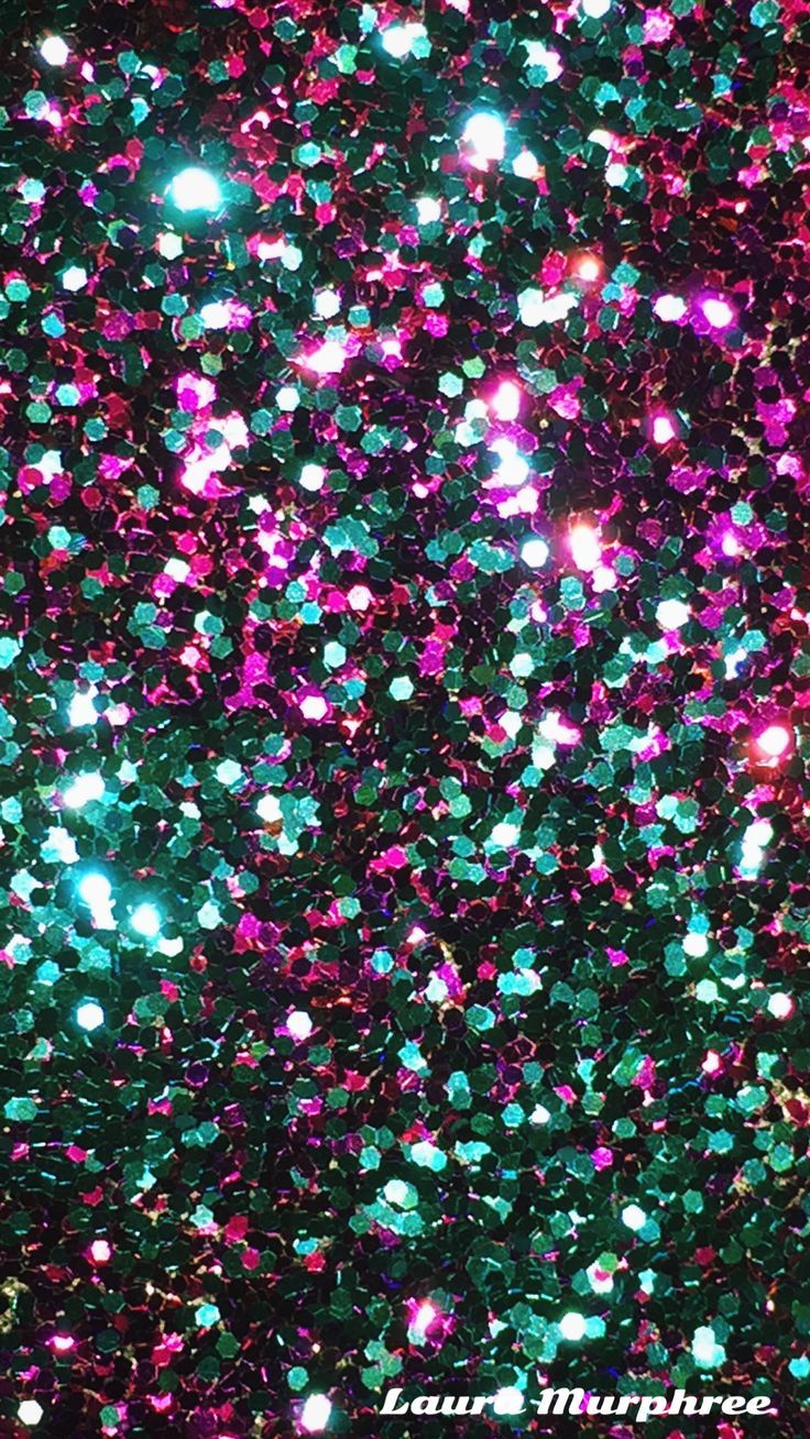 736x1308 Glitter phone wallpaper sparkle background sparkling glittery bling pretty girly green pink