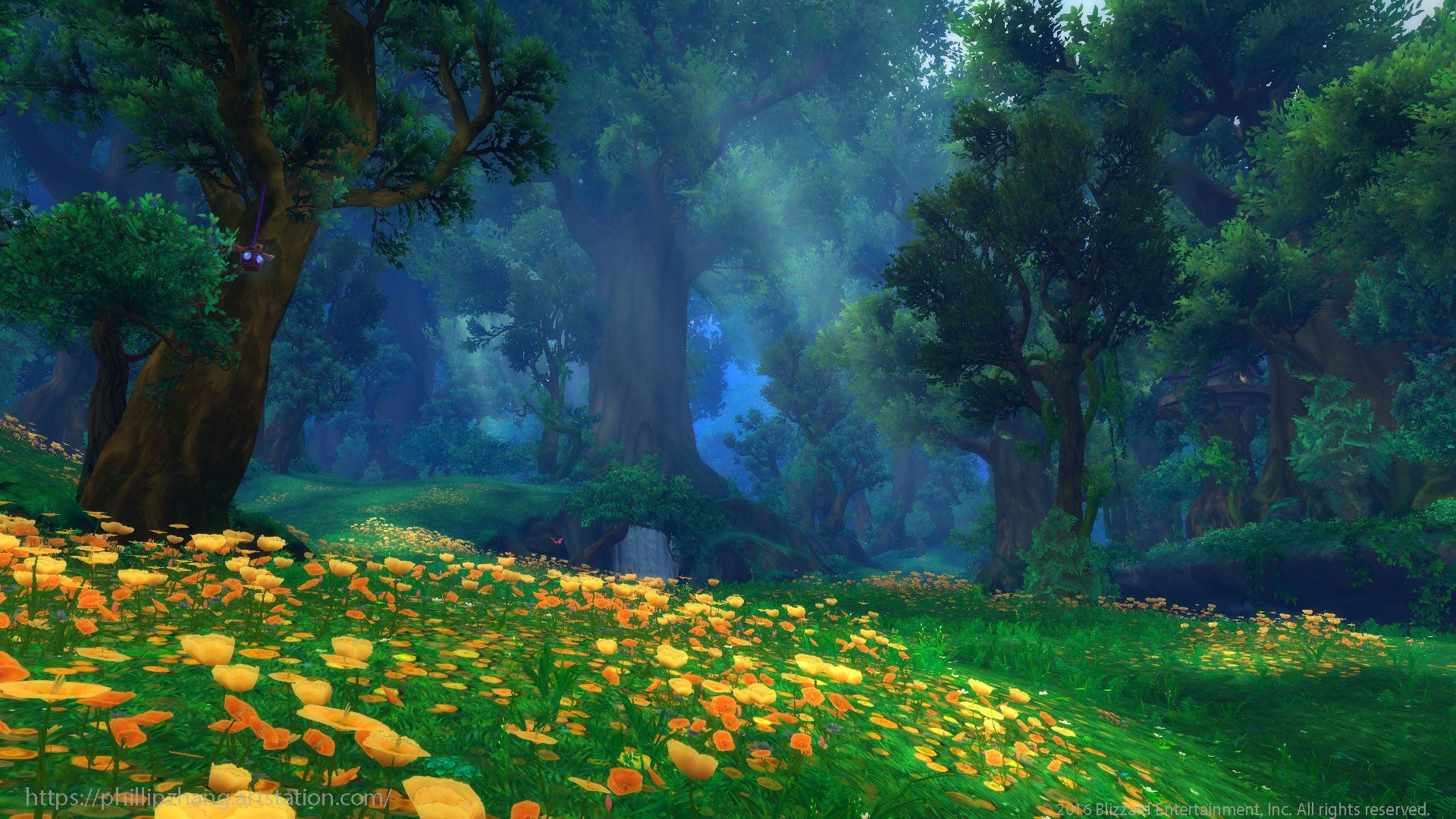 1920x1080 Phillip Zhang 泽彦'Sharah Druid Forest of Warcraft