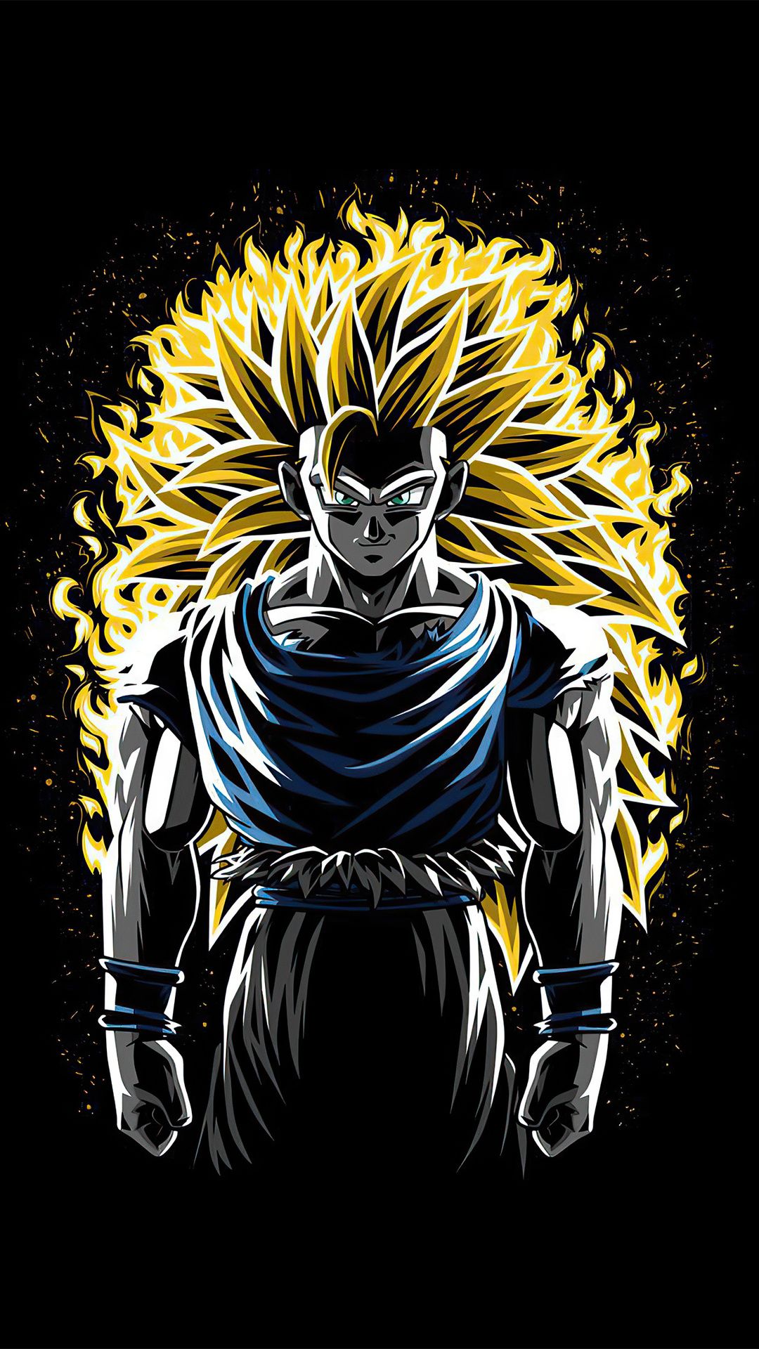 1080x1920 Goku Super Saiyan 7 Wallpaper