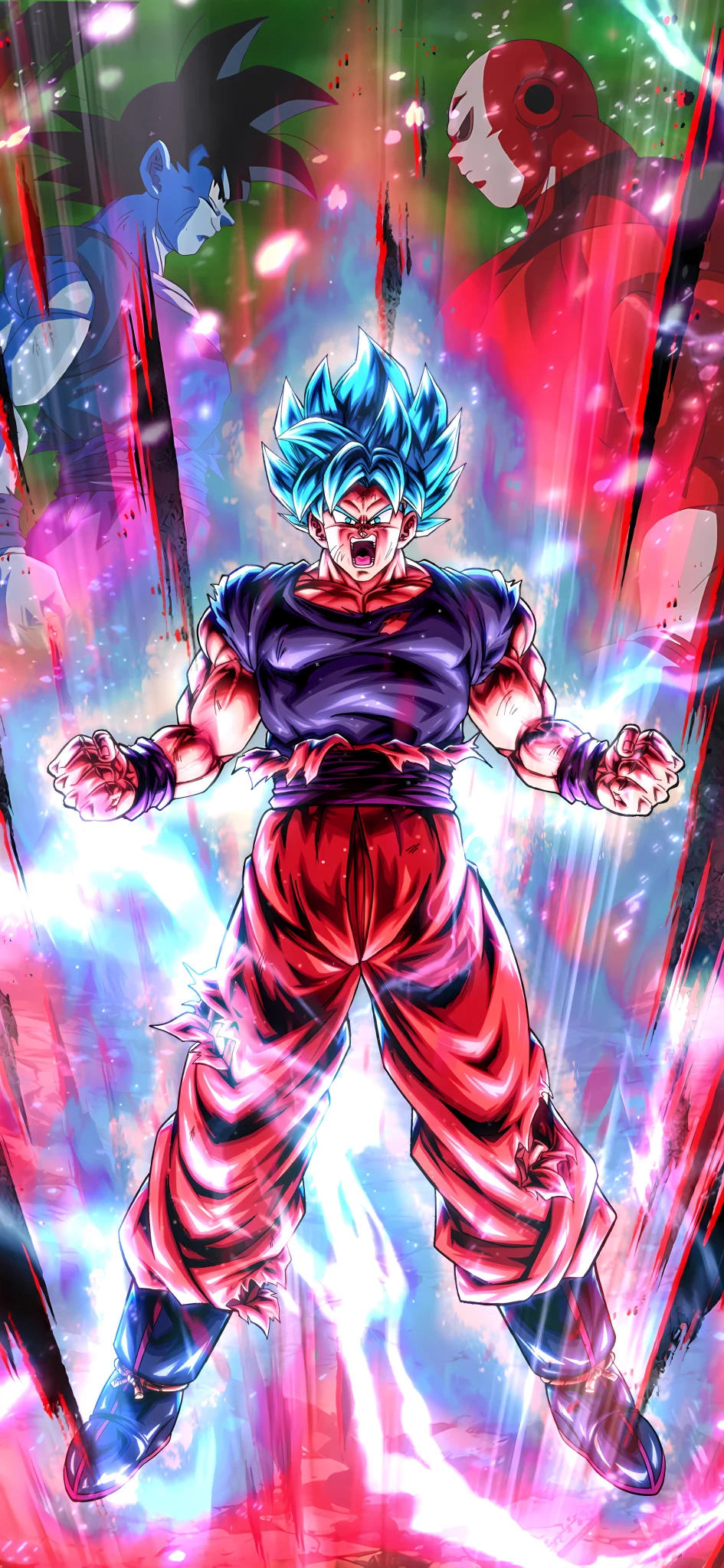 945x2048 Rustic  a X: ✨️ LEGEND Super Saiyan God SS Kaioken Goku Phone Wallpaper ✨️ Likes and retweets are appreciated as always!