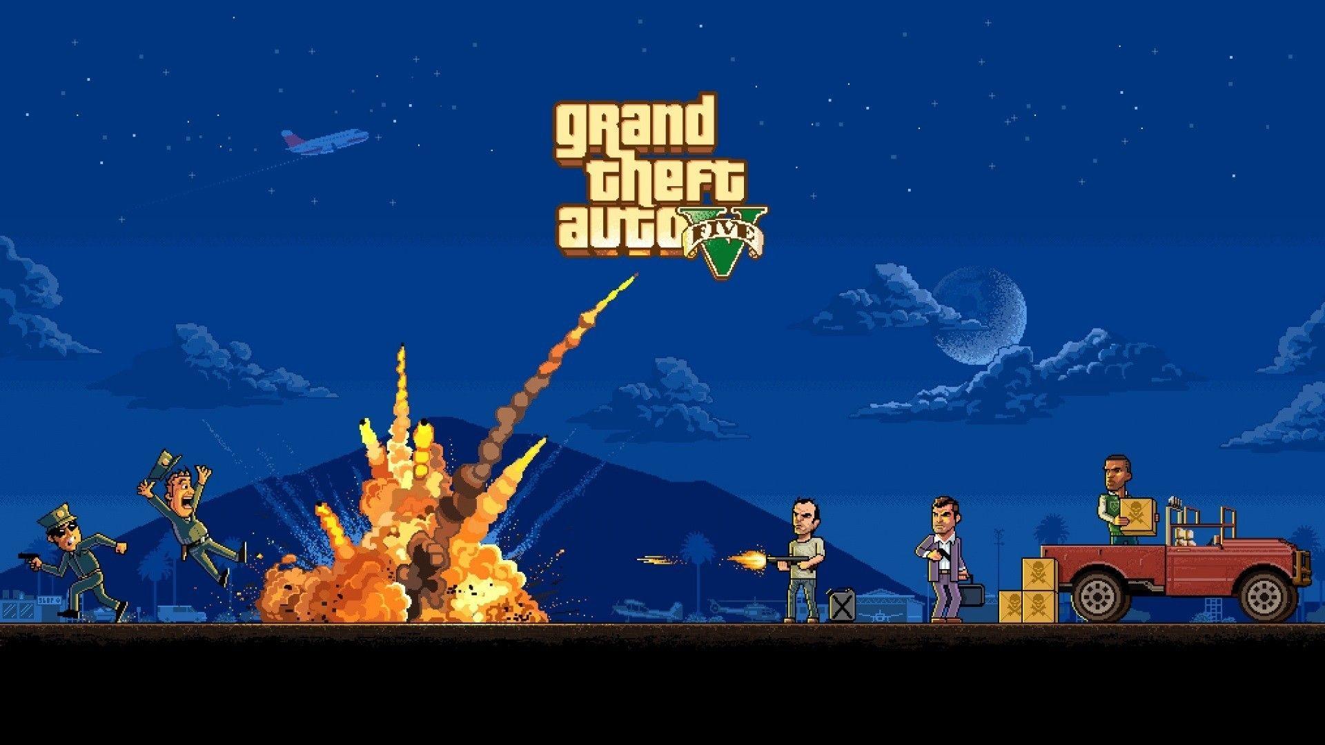 1920x1080 Best Of Background Pixel Art Wallpaper picture