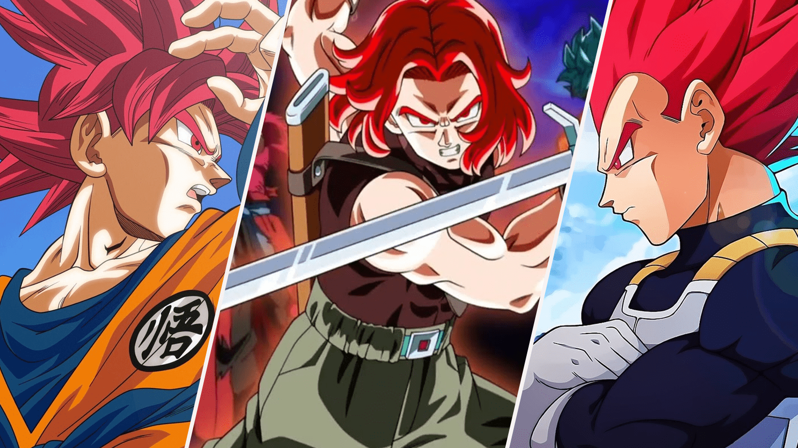 1600x900 Strongest Dragon Ball Characters Who Can Turn Super Saiyan God, Ranked