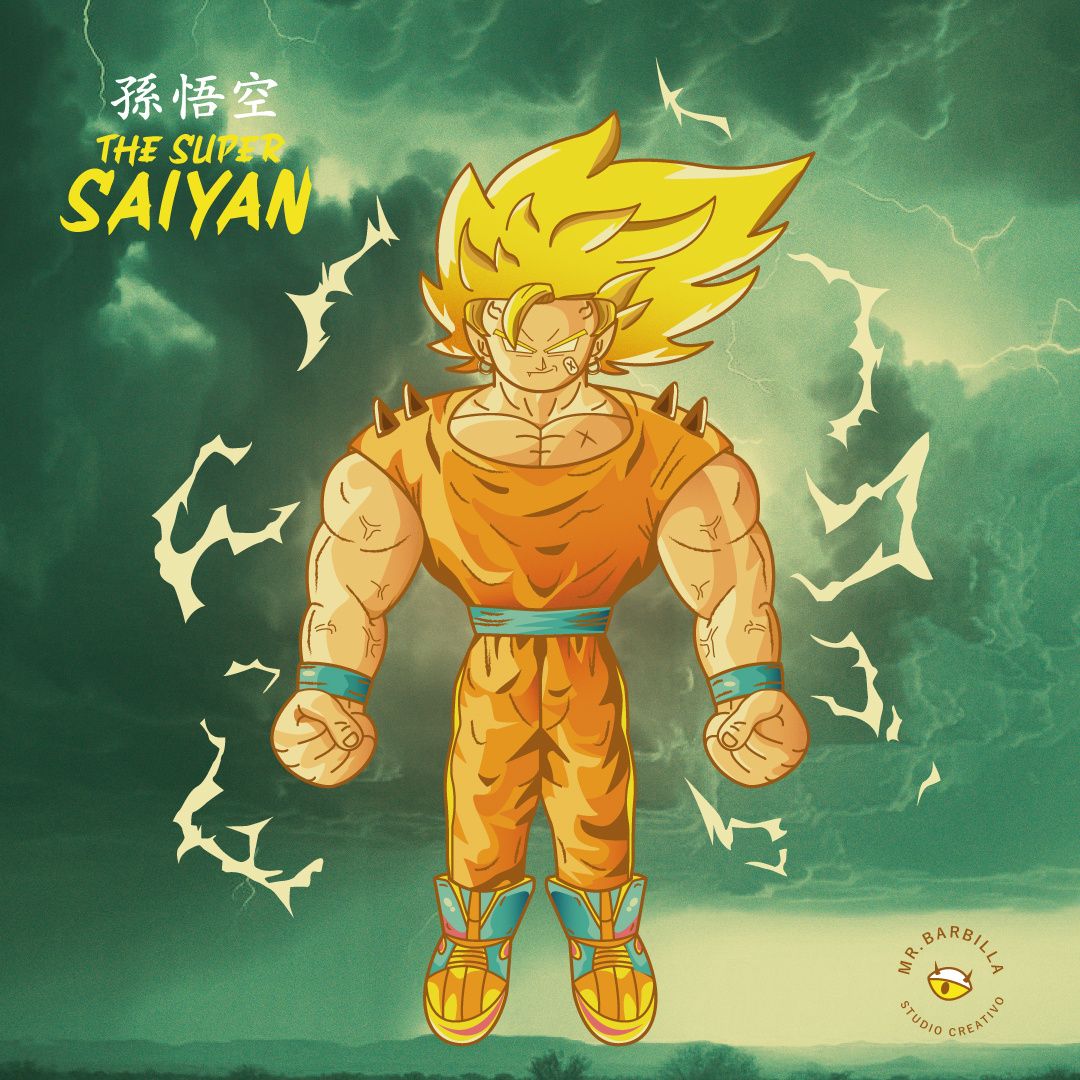 1080x1080 Browse thousands of Super Saiyan image for design inspiration