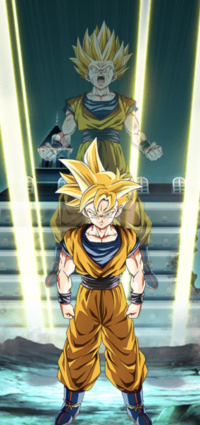 643x1366 I made two wallpaper with the new gohan assets I hope y'all like them!