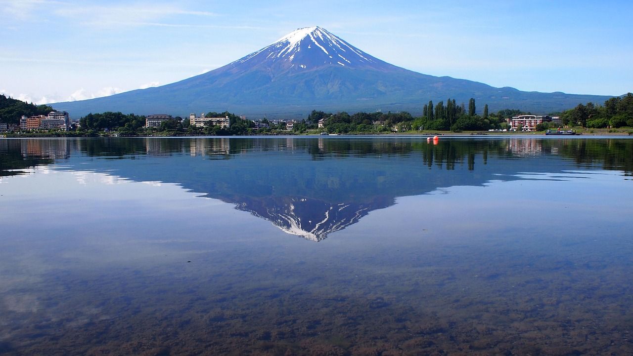 1280x721 Free Lake Kawaguchiko & Nature Image
