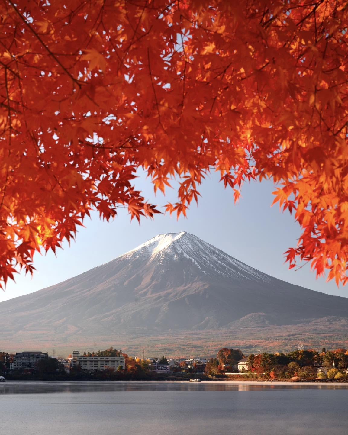 1152x1440 Lake Kawaguchi Fuji viewpoints