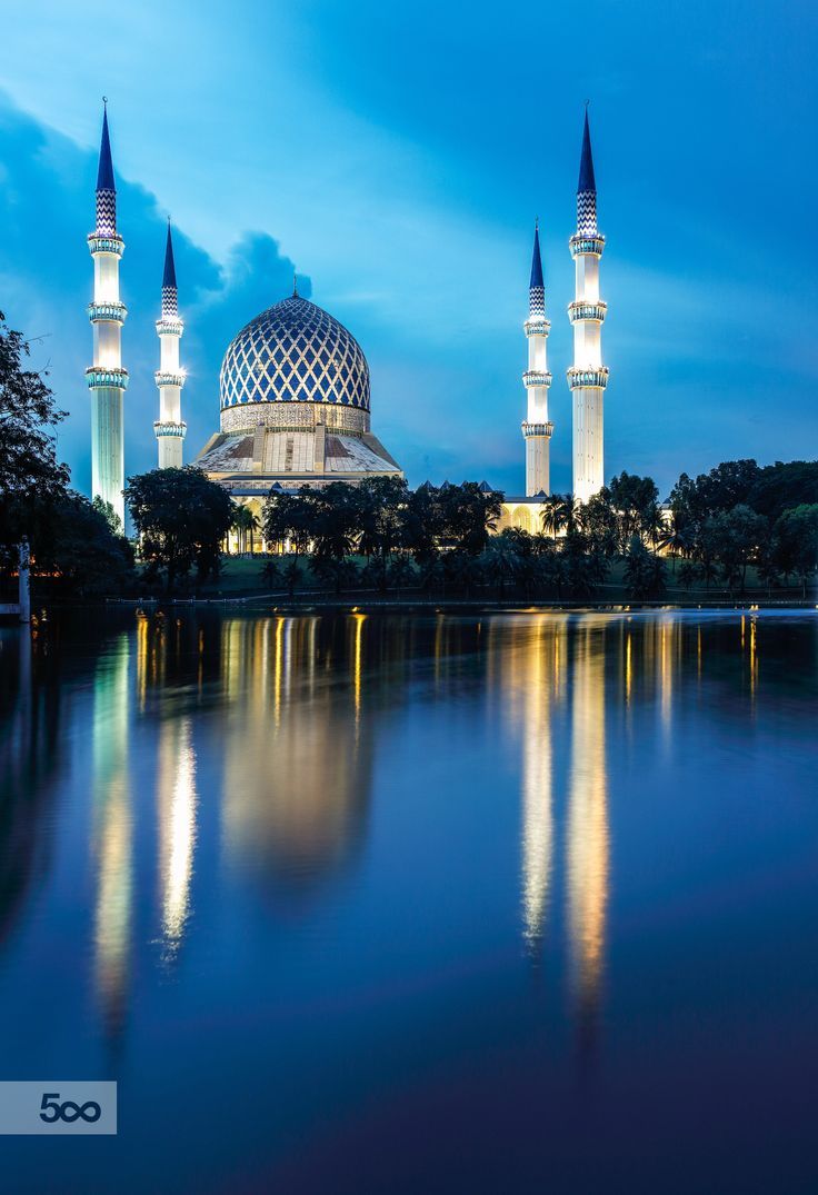 736x1075 THE BLUE MOSQUE, SHAH ALAM, MALAYSIA. Iron mosque malaysia wallpaper, Iron mosque malaysia photo, Shah