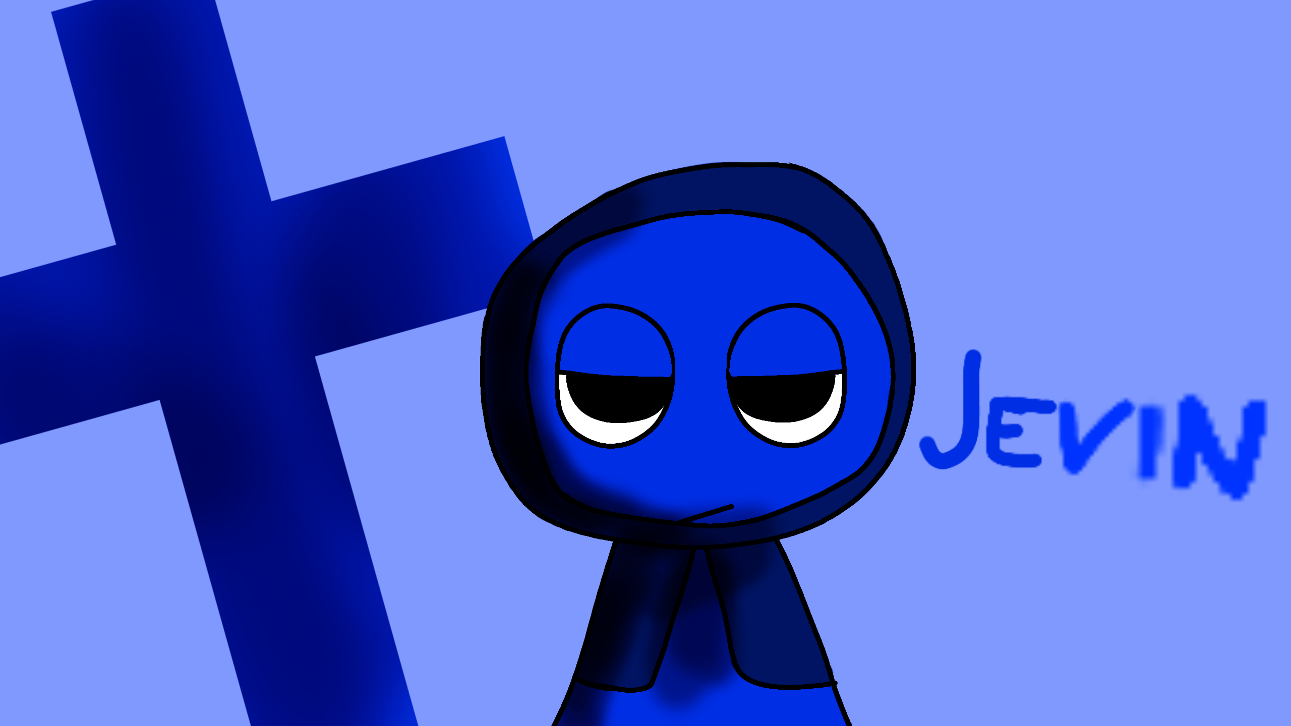 2560x1440 Sprunki Jevin Wallpaper