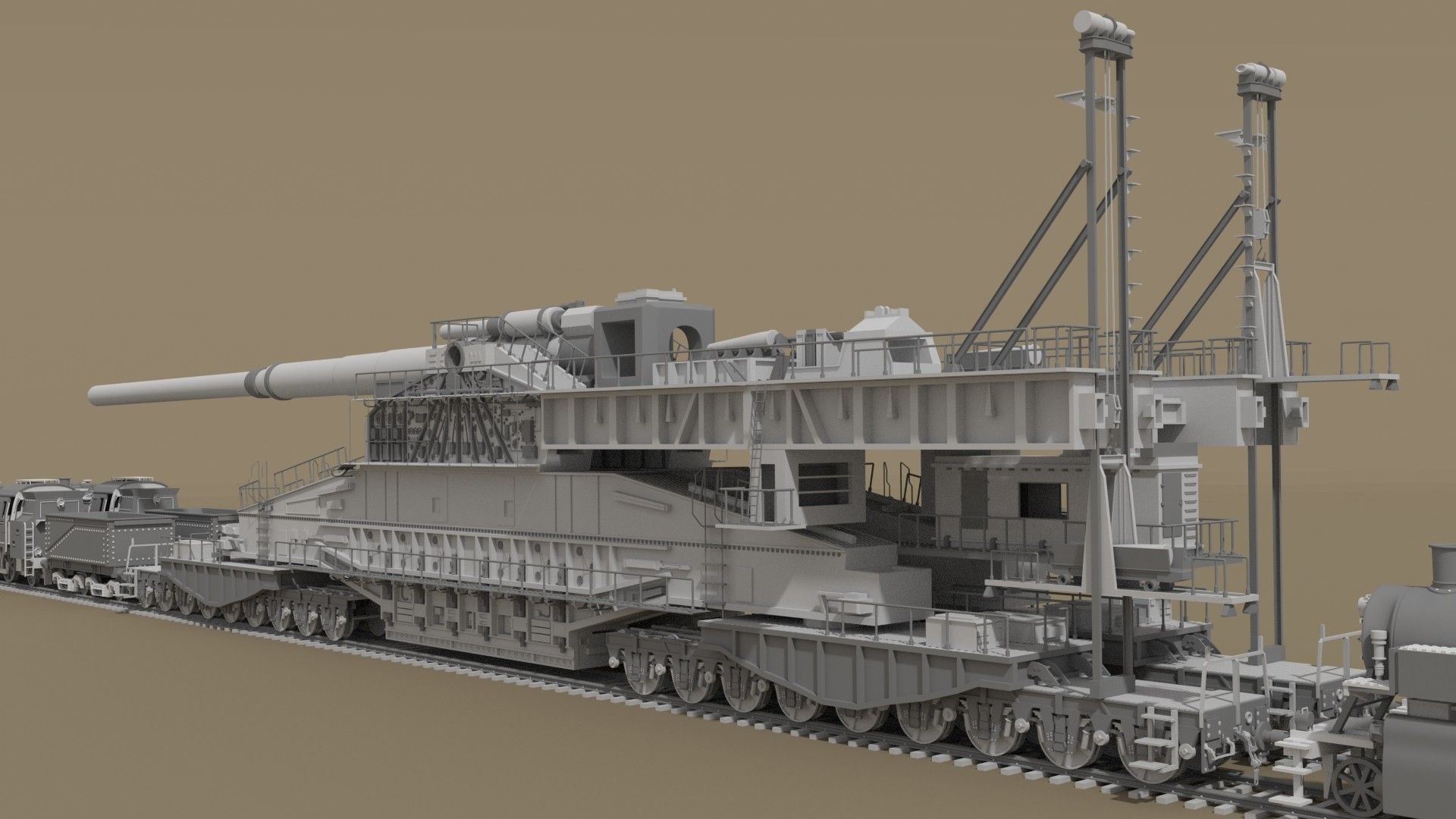 1920x1080 Daniel Dalcomuni Gun 800mm Gustav Dora