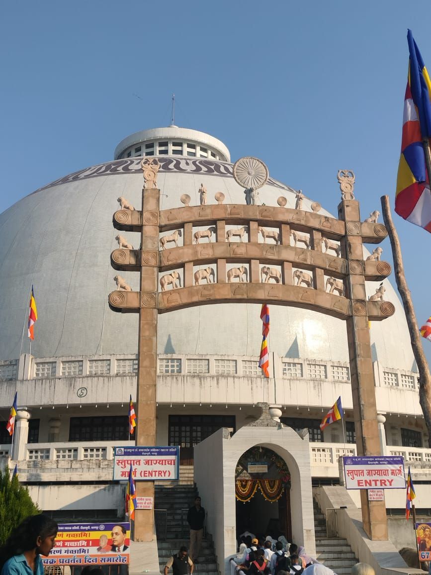 867x1156 Dikshabhumi nagpur ideas. dikshabhumi photo, patna stupa image, shanti stupa delhi image