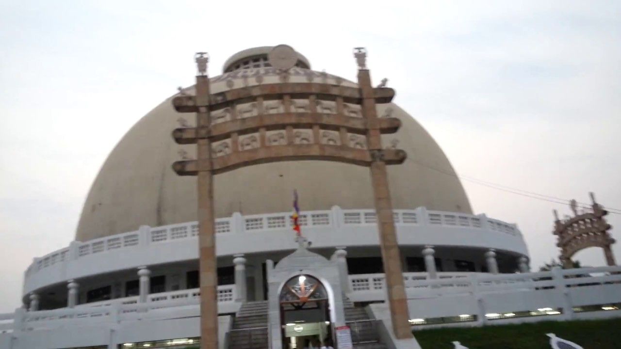 1280x720 Deekshabhoomi in Nagpur, Sacred Monument of Buddhism in Nagpur, Ambedkar Central Memorial Nagpur City