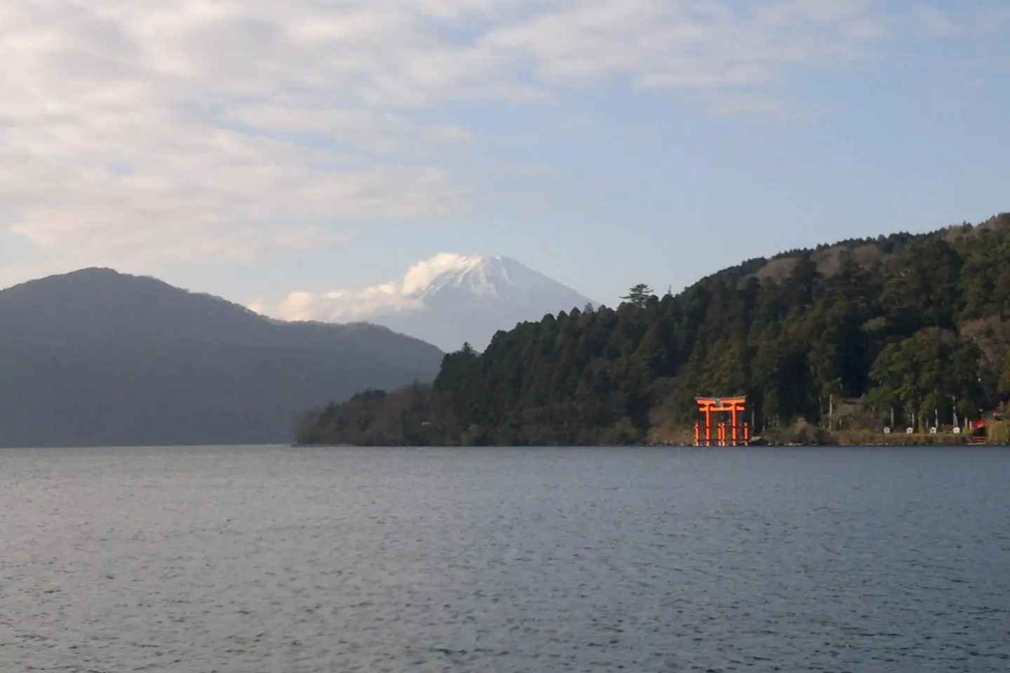 1440x960 Views of Fuji From Lake Ashi, Kanagawa