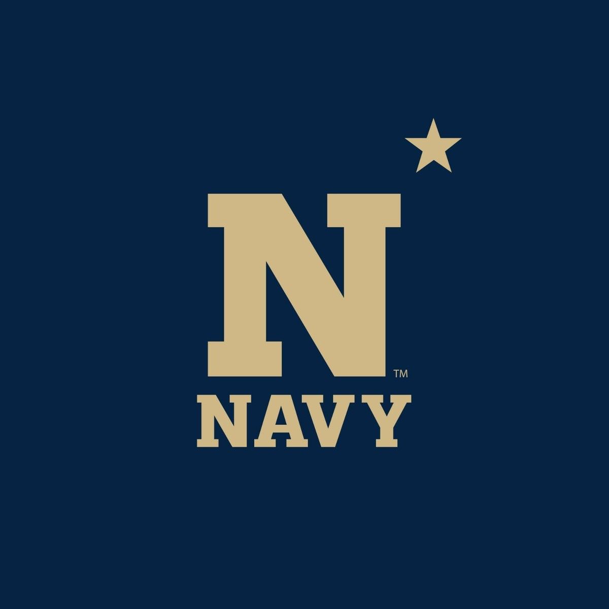 1200x1200 US Naval Academy Midshipmen Primary Logo LC (1 4) Quarter Zip