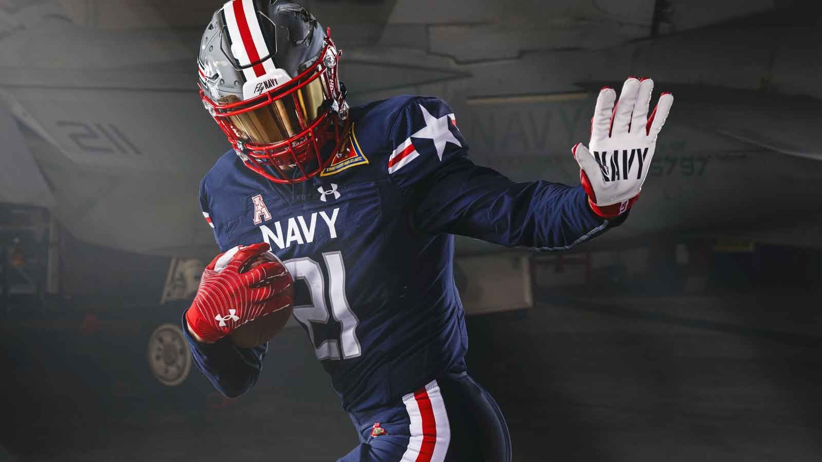 1600x900 Navy Midshipmen Unveil 'Fly Navy' Uniforms For Army Navy Game