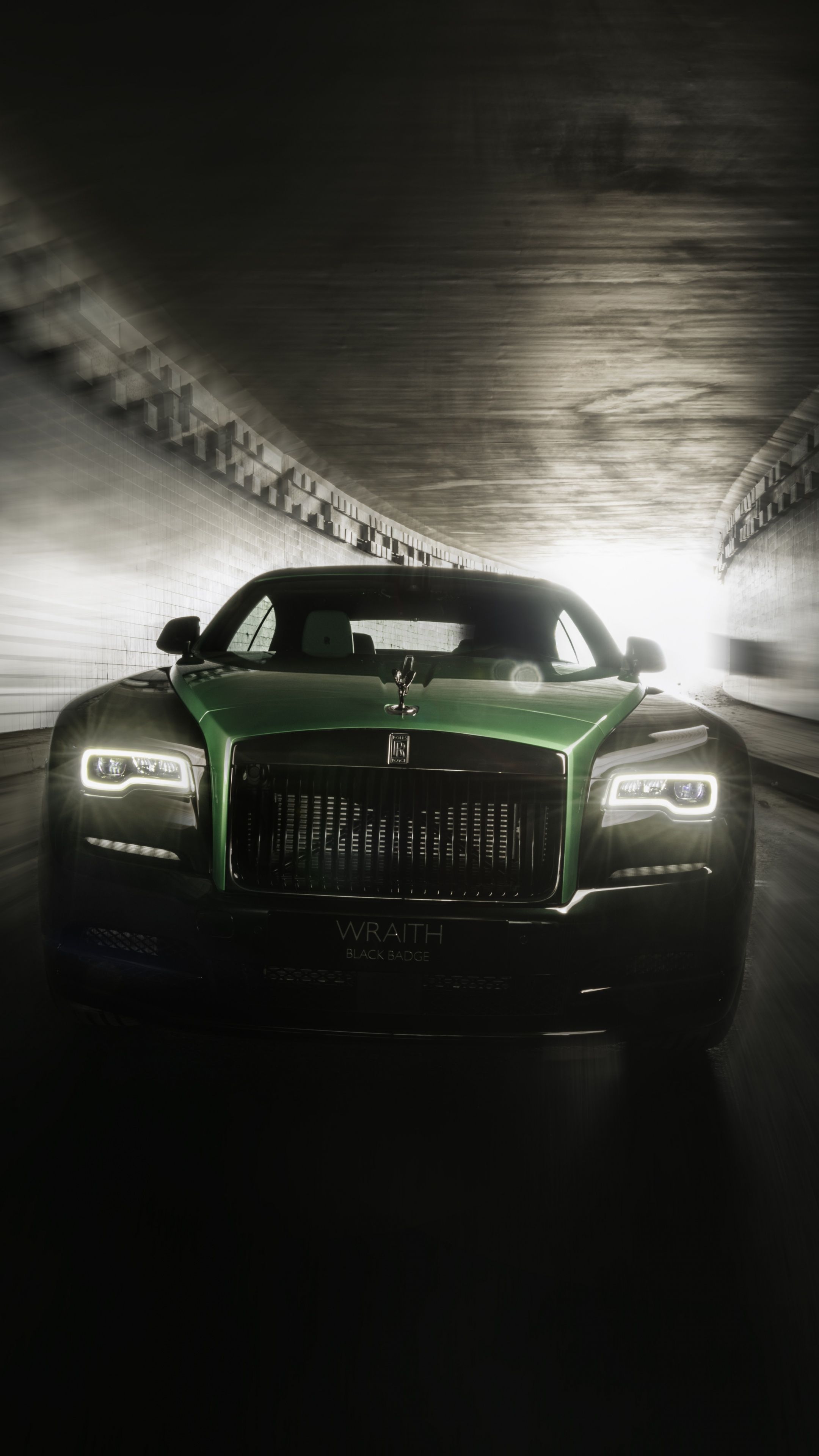 2160x3840 Rolls Royce Wraith Black Badge Wallpaper 4K, Sportive Collection