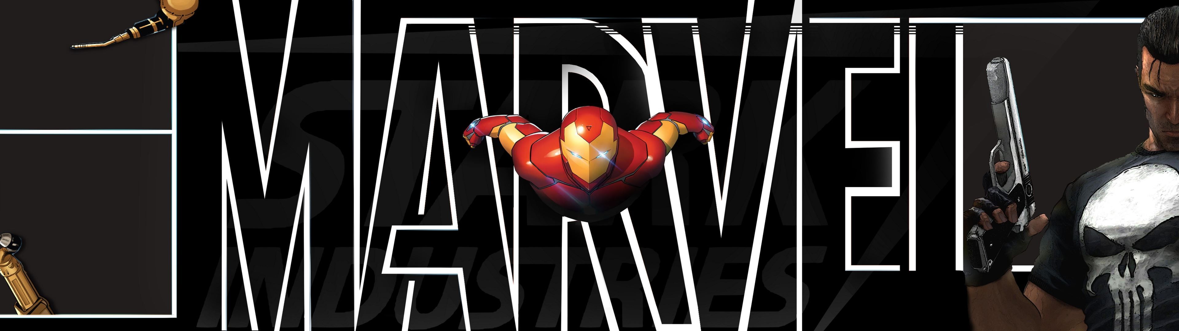 3840x1080 Marvel Triple Screen • Image • WallpaperFusion by Binary Fortress Software