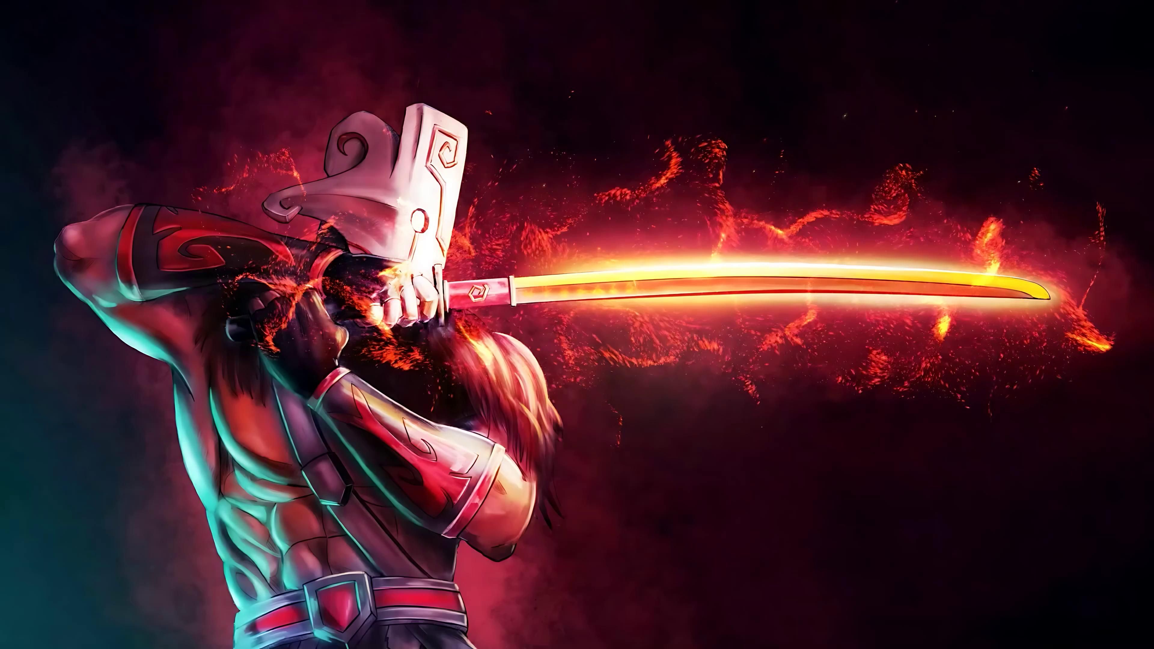 3840x2160 Juggernaut (Dota 2) Live Wallpaper
