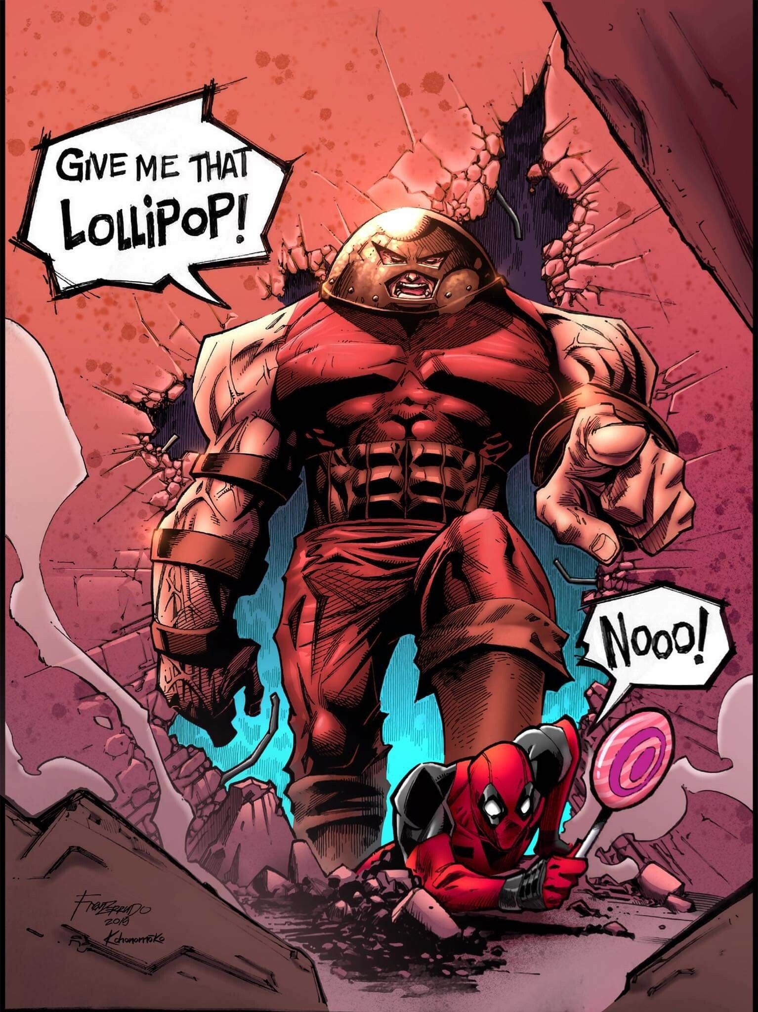1534x2048 Juggernaut (Deadpool) Wallpaper