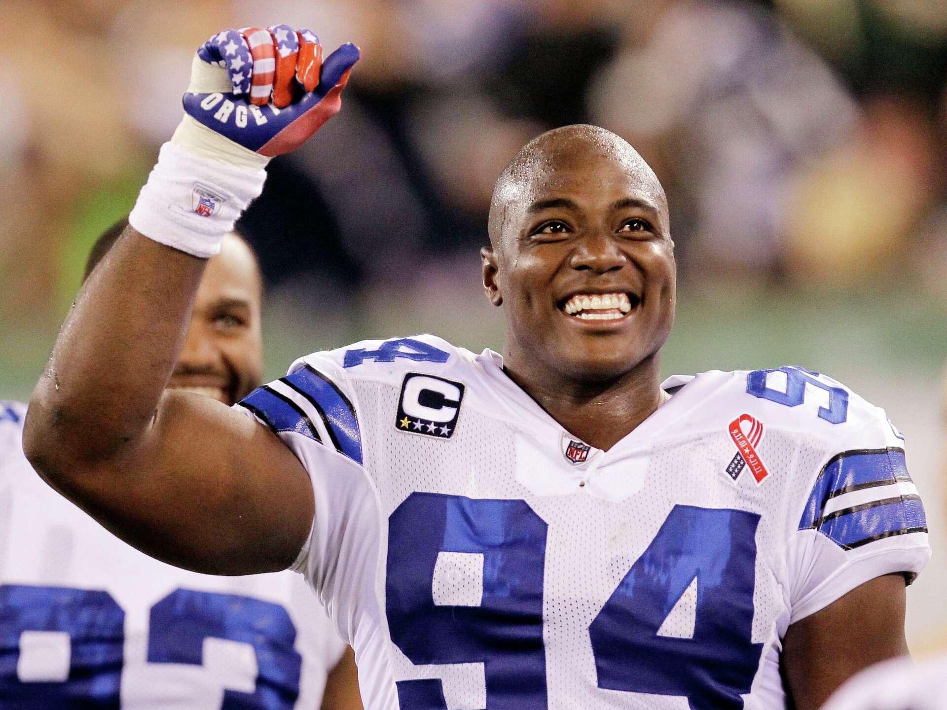 1920x1440 Watch: DeMarcus Ware sings national anthem before Hall of Fame Game