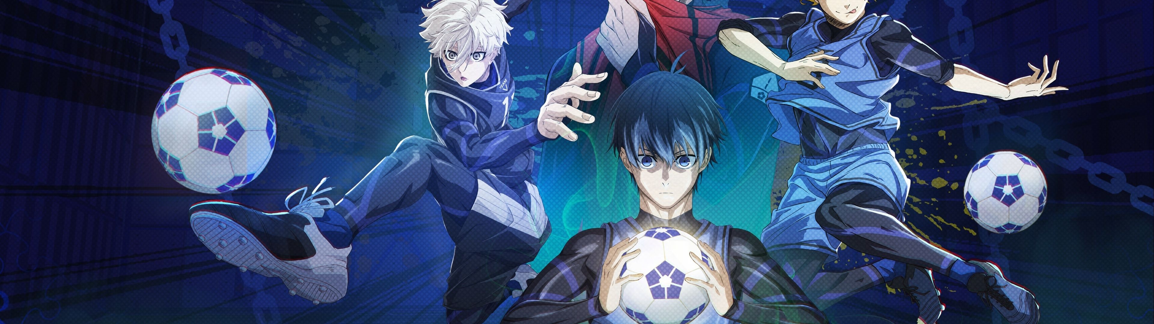 3840x1080 Blue Lock Wallpaper 4K, Rematch, Yoichi Isagi