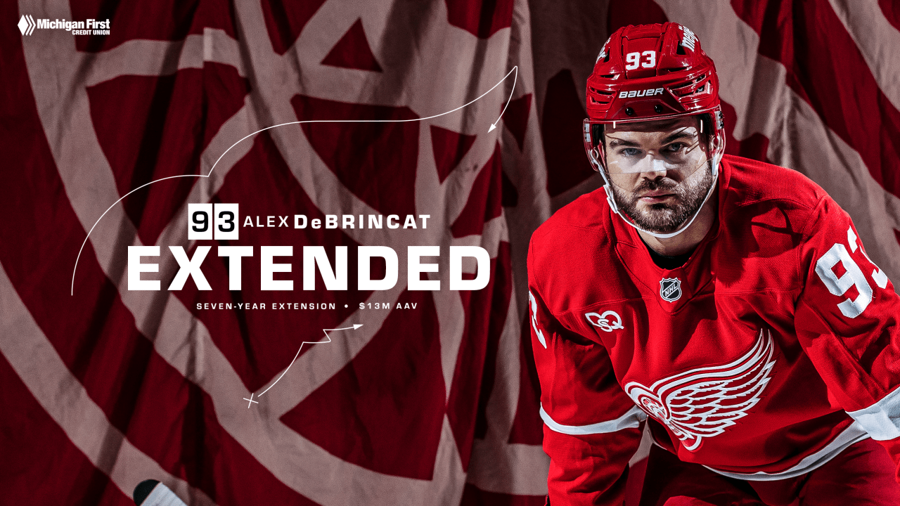 1280x720 Red Wings Sign Alex Debrincat To Seven Year Contract Extension. Detroit Red Wings