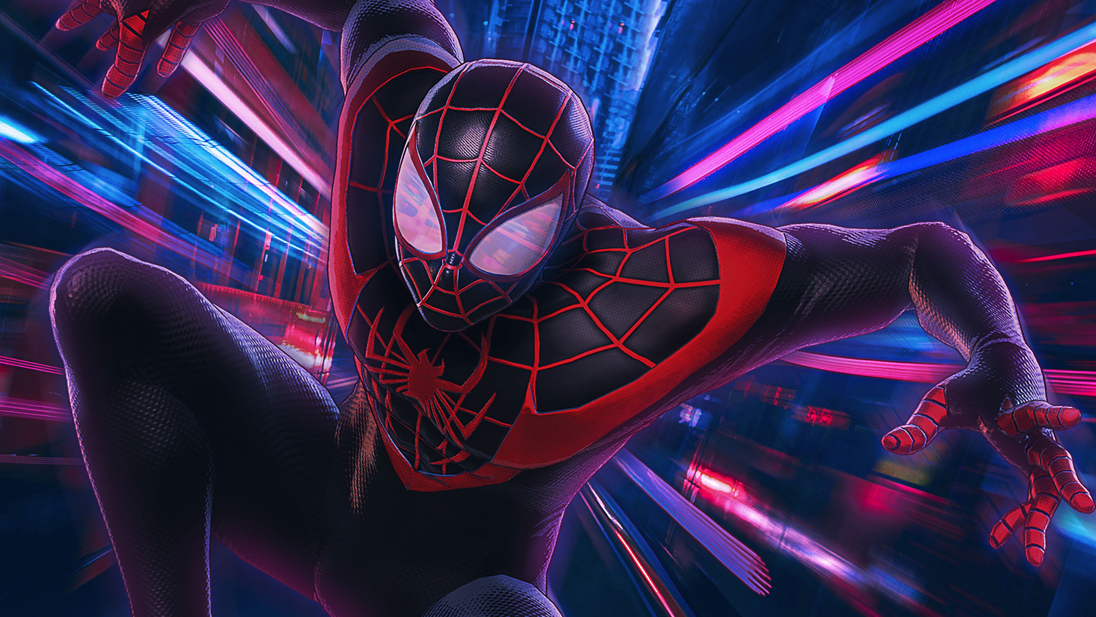 3840x2160 Artwork Spider Man Miles 2020 Wallpaper, HD Superheroes Wallpaper, 4k Wallpaper, Image, Background, Photos and Picture