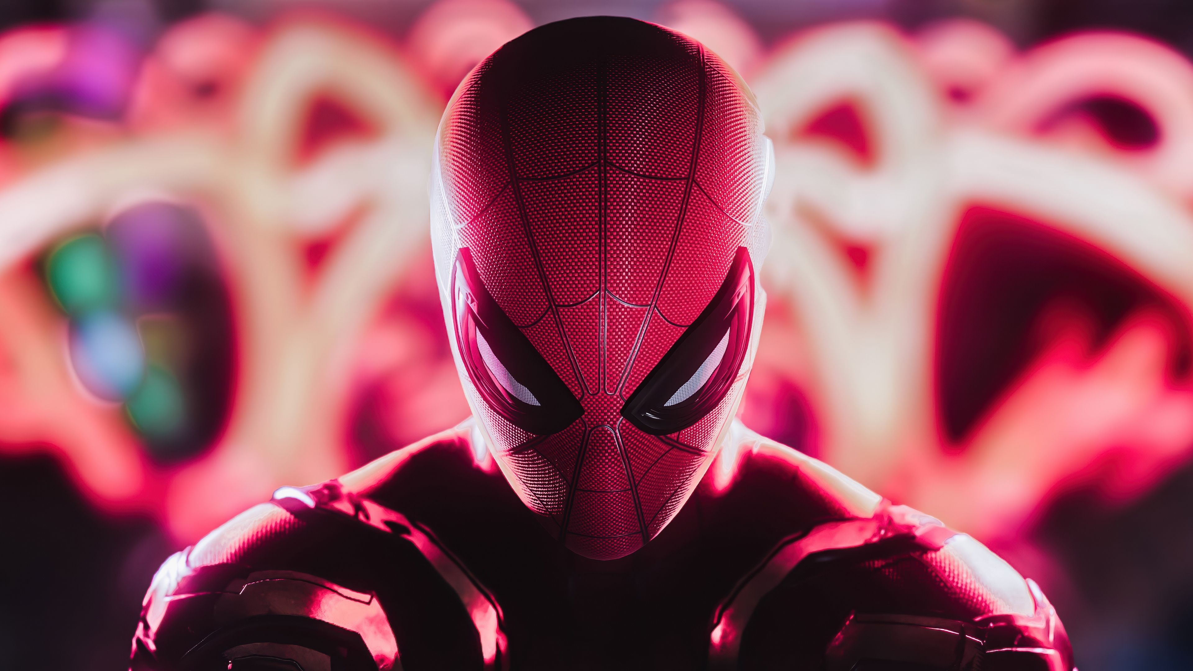 3840x2160 Spider Man Wallpaper 4K, Intense, Ultrawide