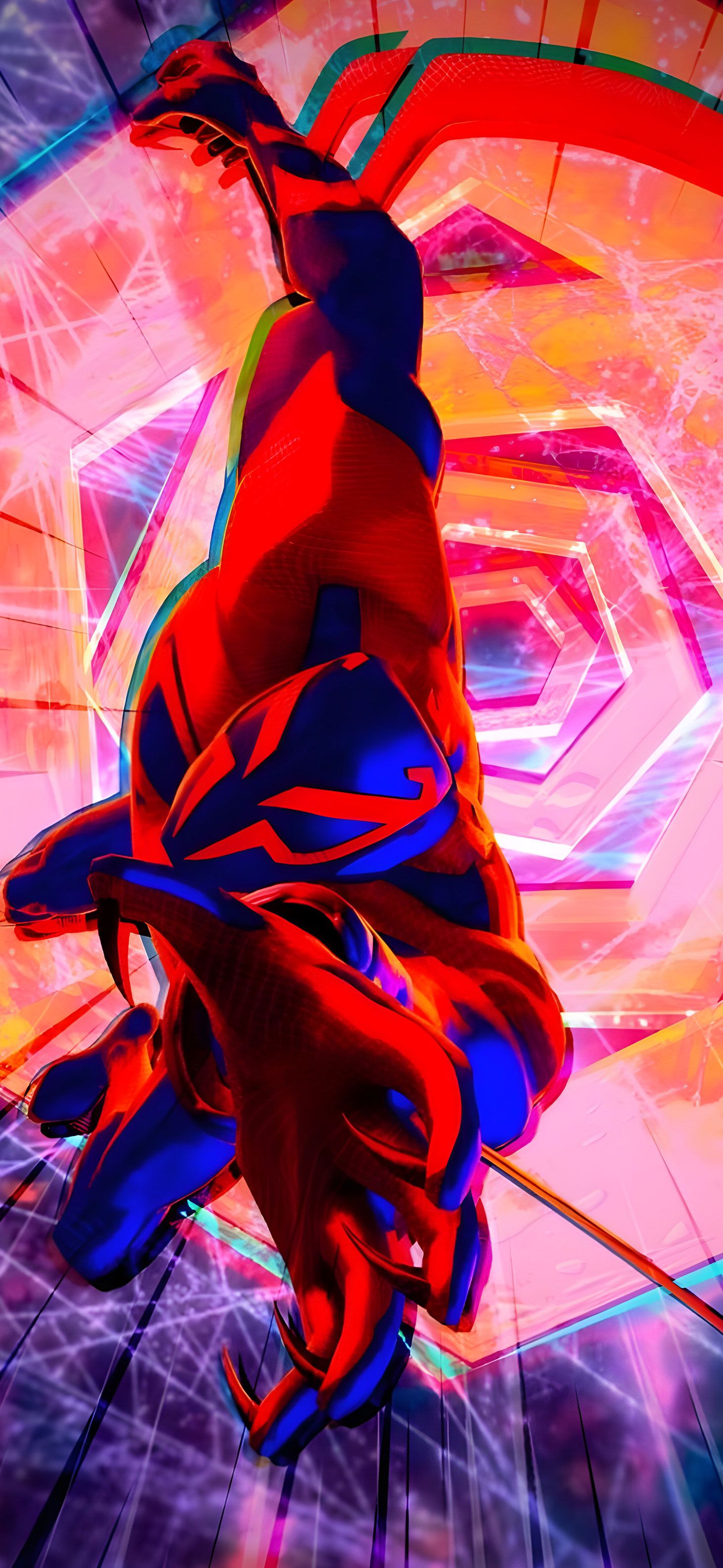 1463x3171 Marvel Spider Man 2099 Abstract Wallpaper