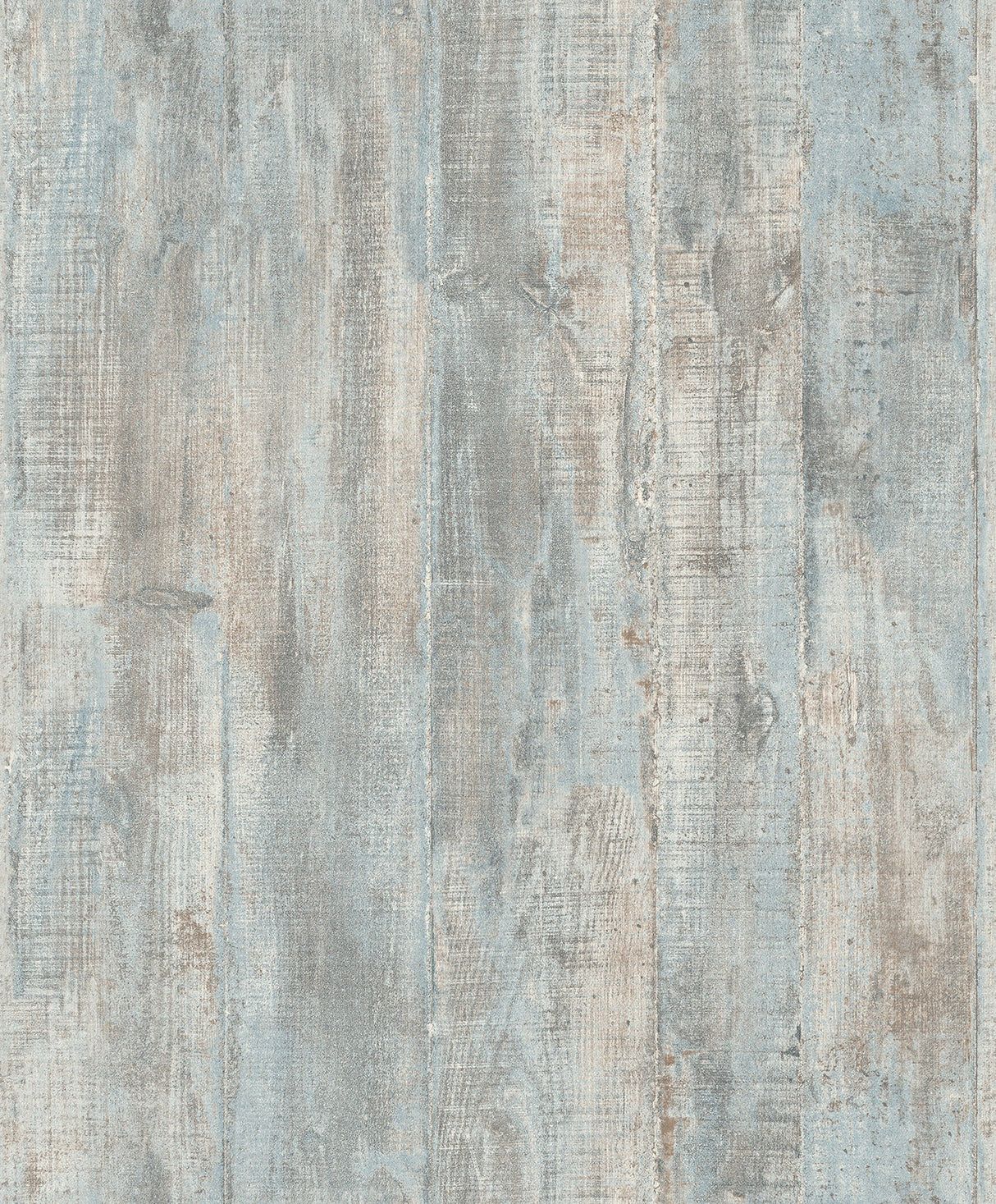 1214x1467 Advantage 4020 68301 Huck Light Blue Weathered Wood Plank Wallpaper