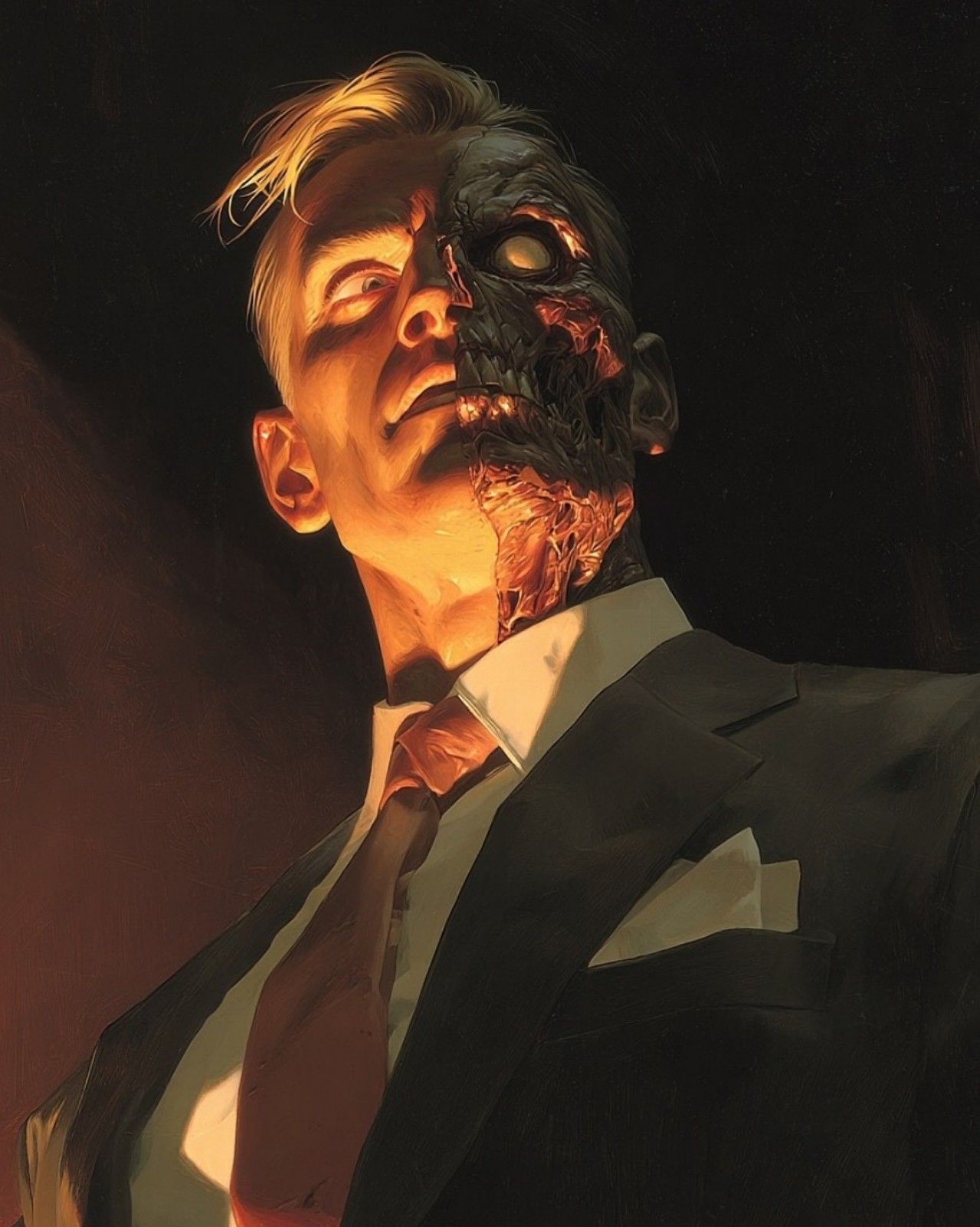 1279x1600 Batman Villain Two Face Harvey Dent 8x10