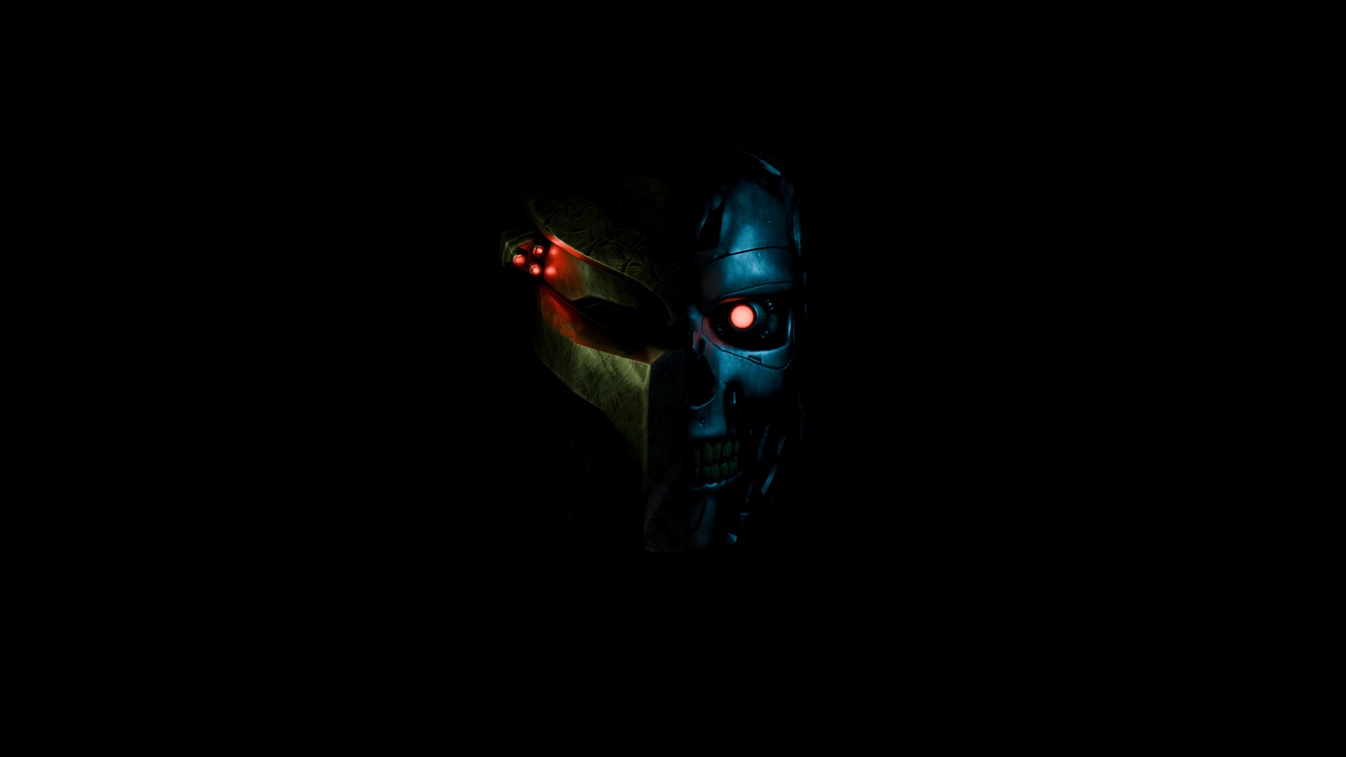 1920x1080 T 800 Endoskeleton Skull Wallpaper 4K, The Terminator