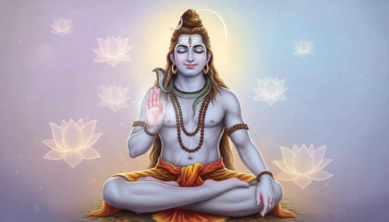 1344x768 Har Har Mahadev Photo Free Download. Best HD Shiva Wallpaper