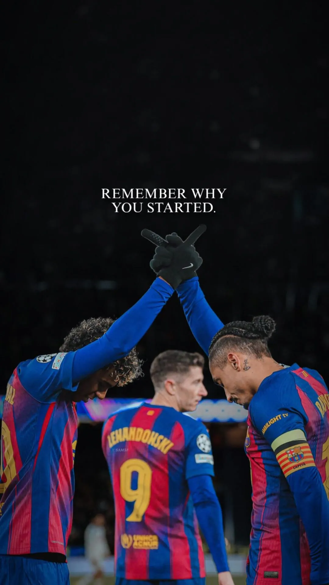 1080x1920 Lamine Yamal And Raphinha Wallpaper