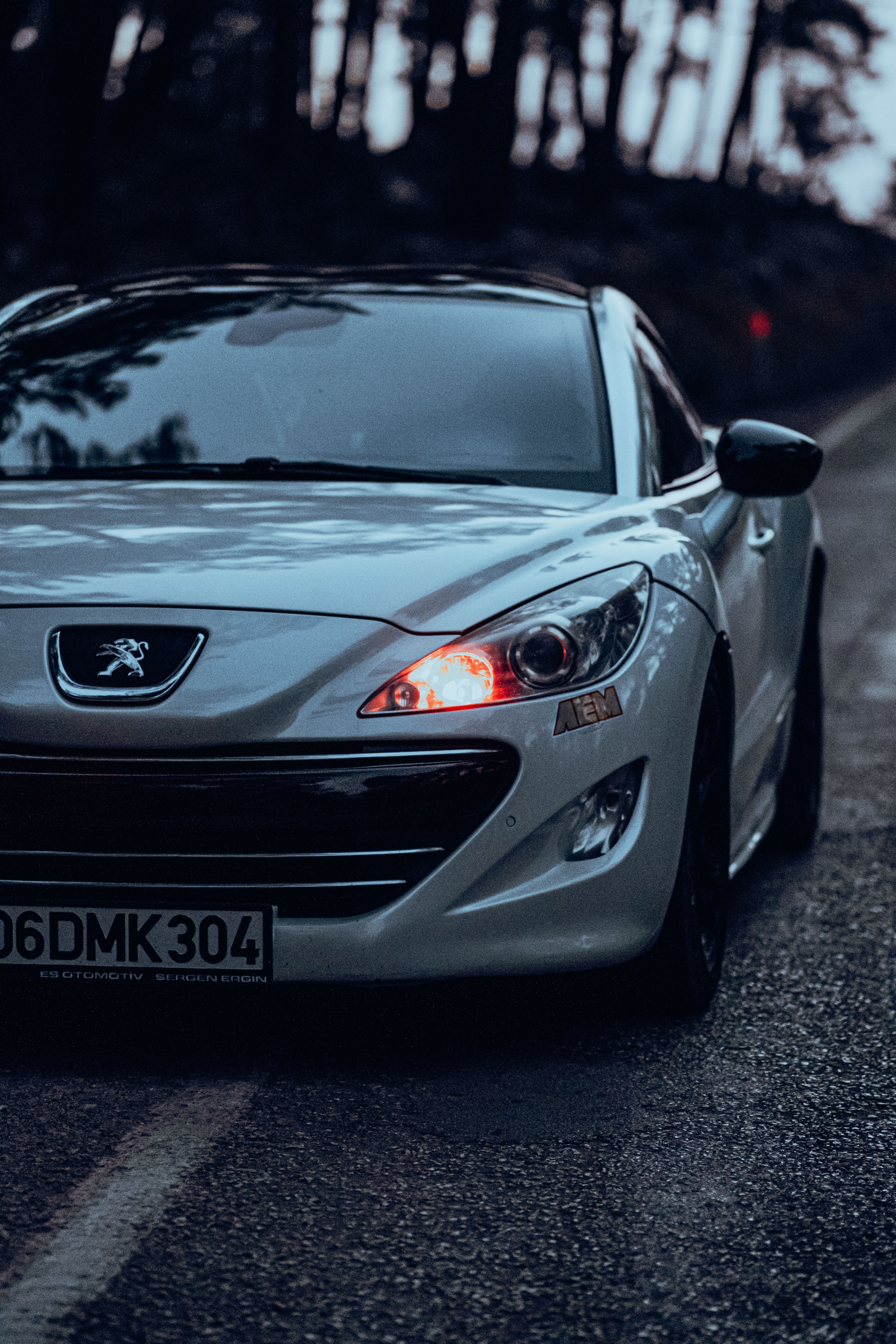 4160x6240 White Peugeot RCZ · Free