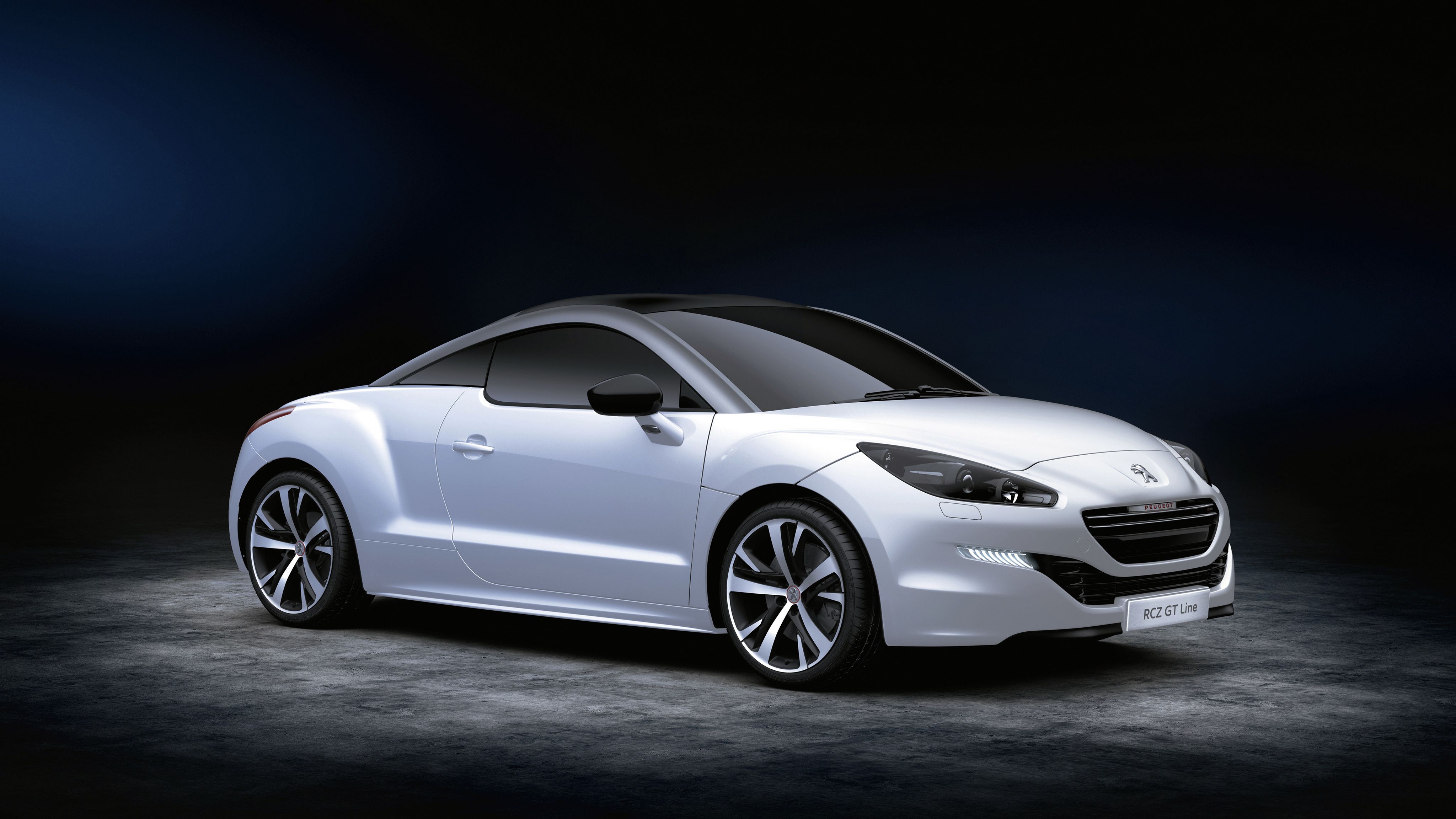 4096x2304 Peugeot RCZ White Beauty