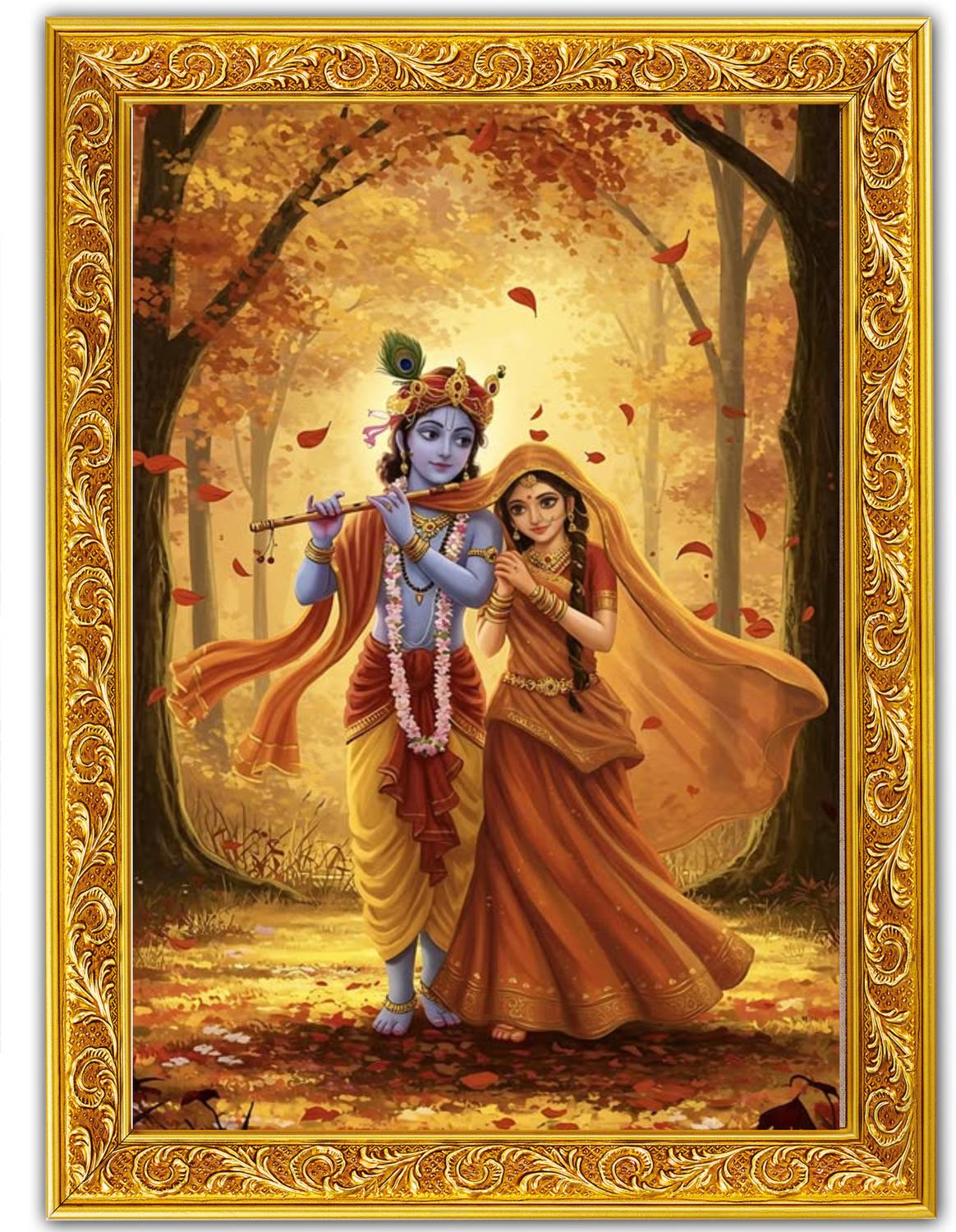 1164x1500 Dekowam Decorative Radha Krishna Frame
