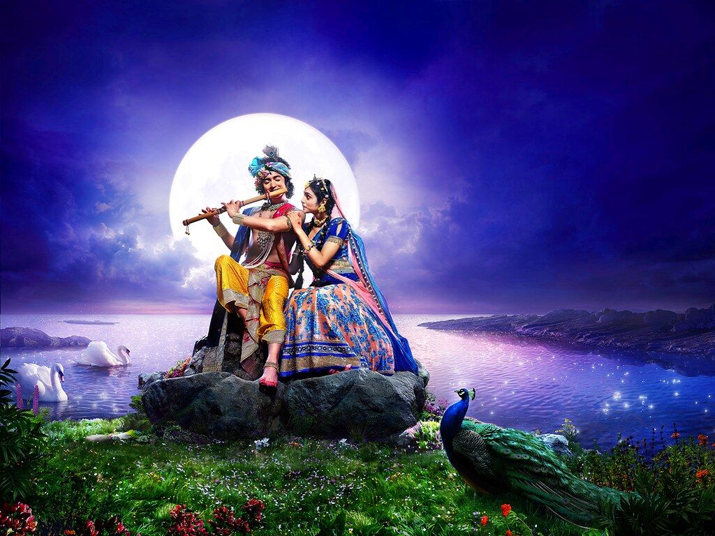 1024x768 Radha Krishna Serial Image. I have edited it. Check out oth
